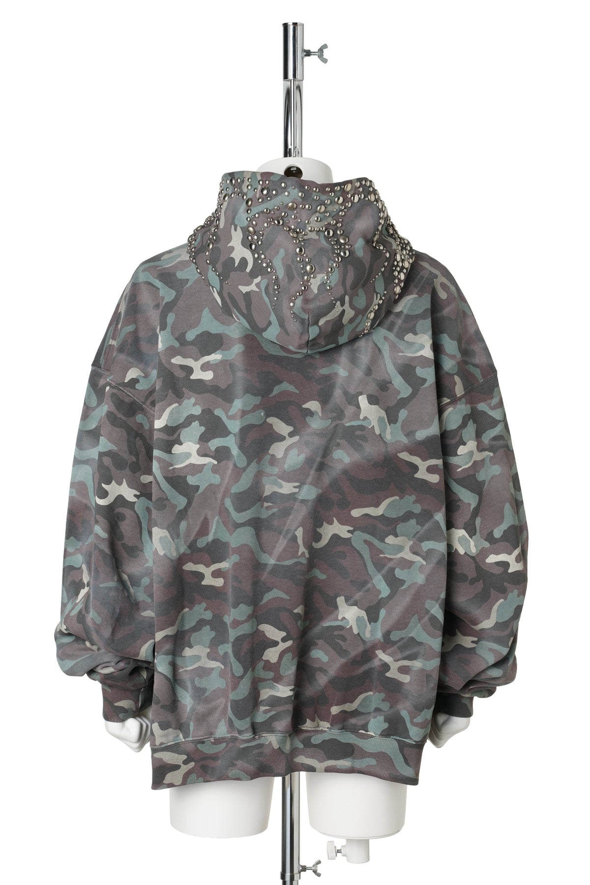 HOTHEADED RIDING SKULL HOODIE / CAMO