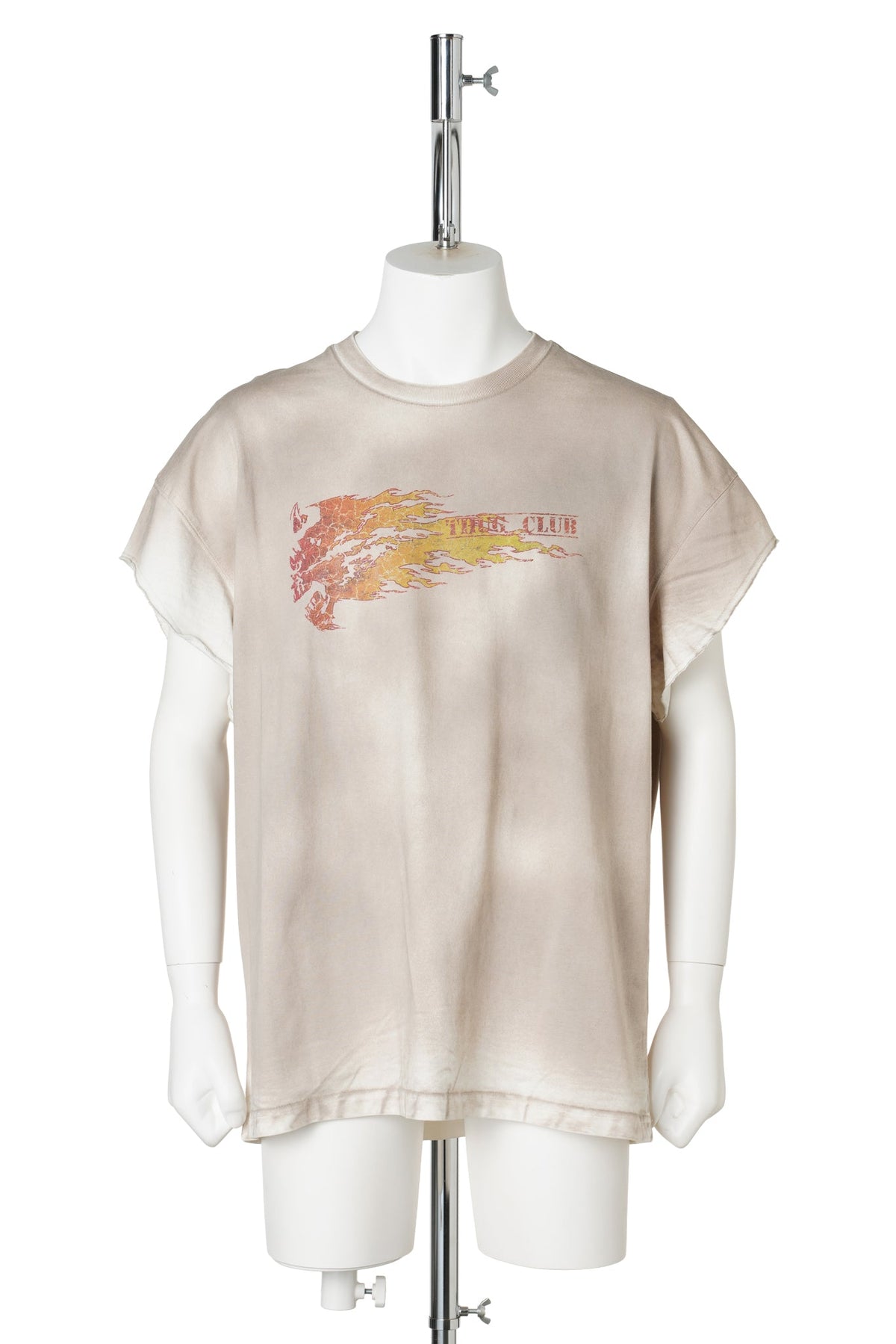 BURNSHOT SLIT SLEEVE / IVORY