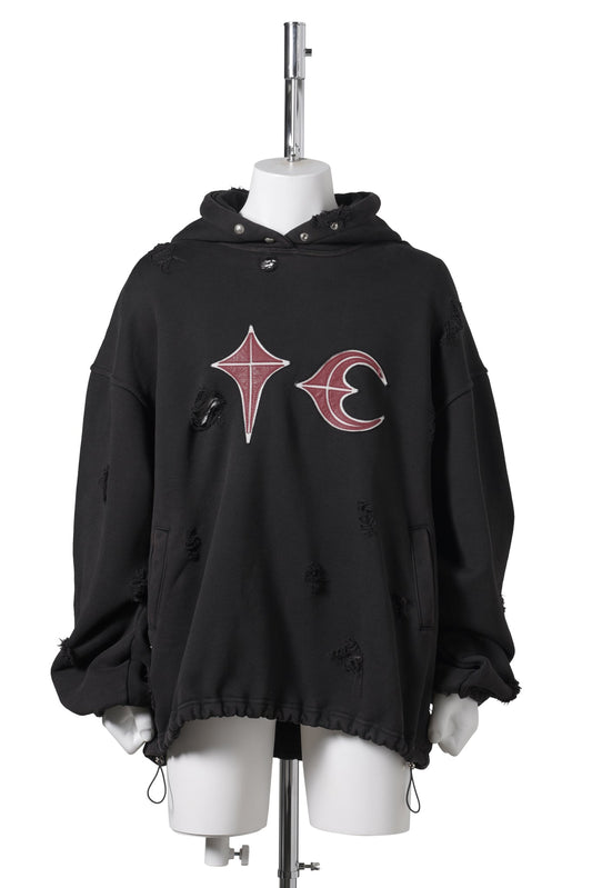 ROCK HOODIE / BLACK