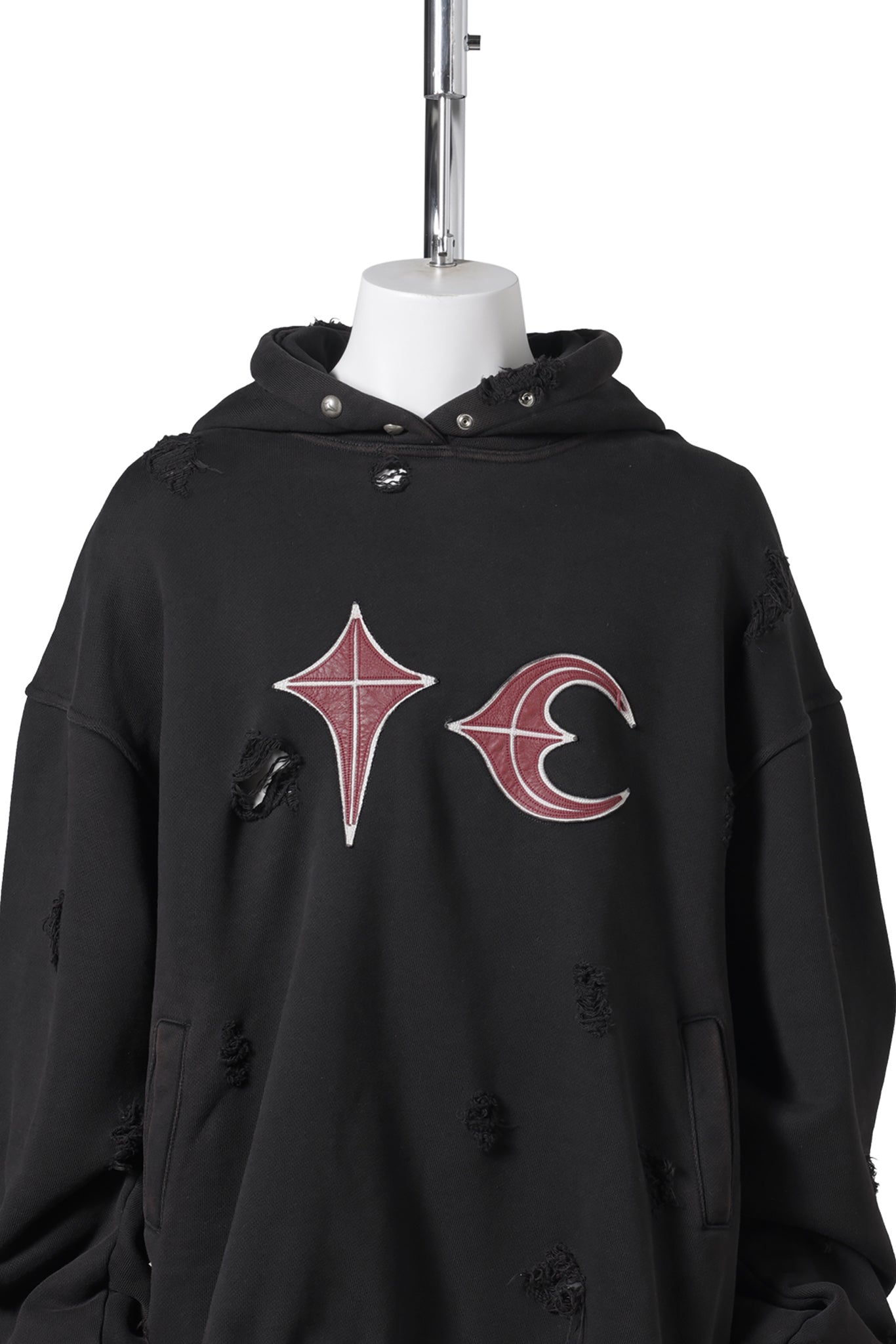 ROCK HOODIE / BLACK