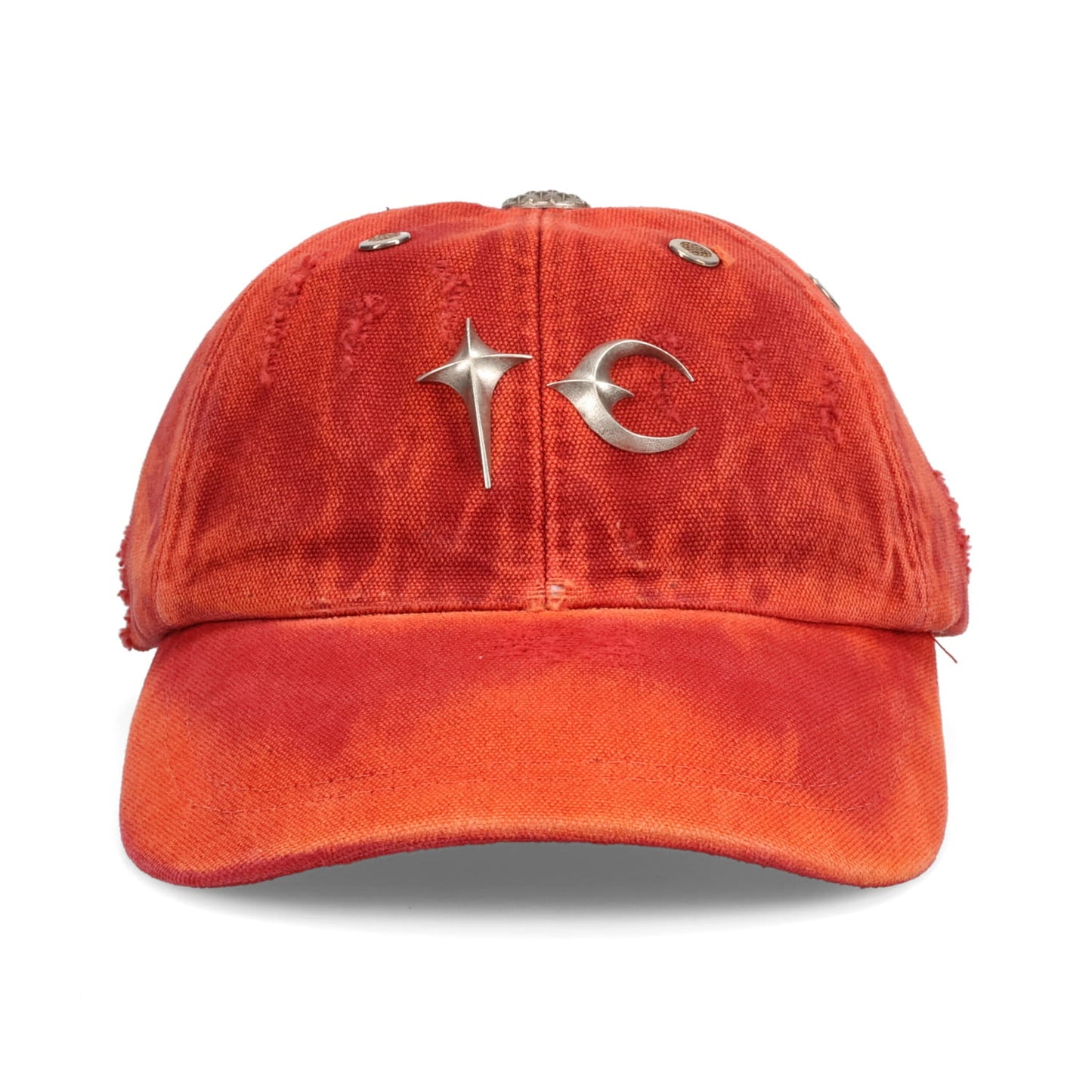 TC TWO TONE WASHED CAP / RED