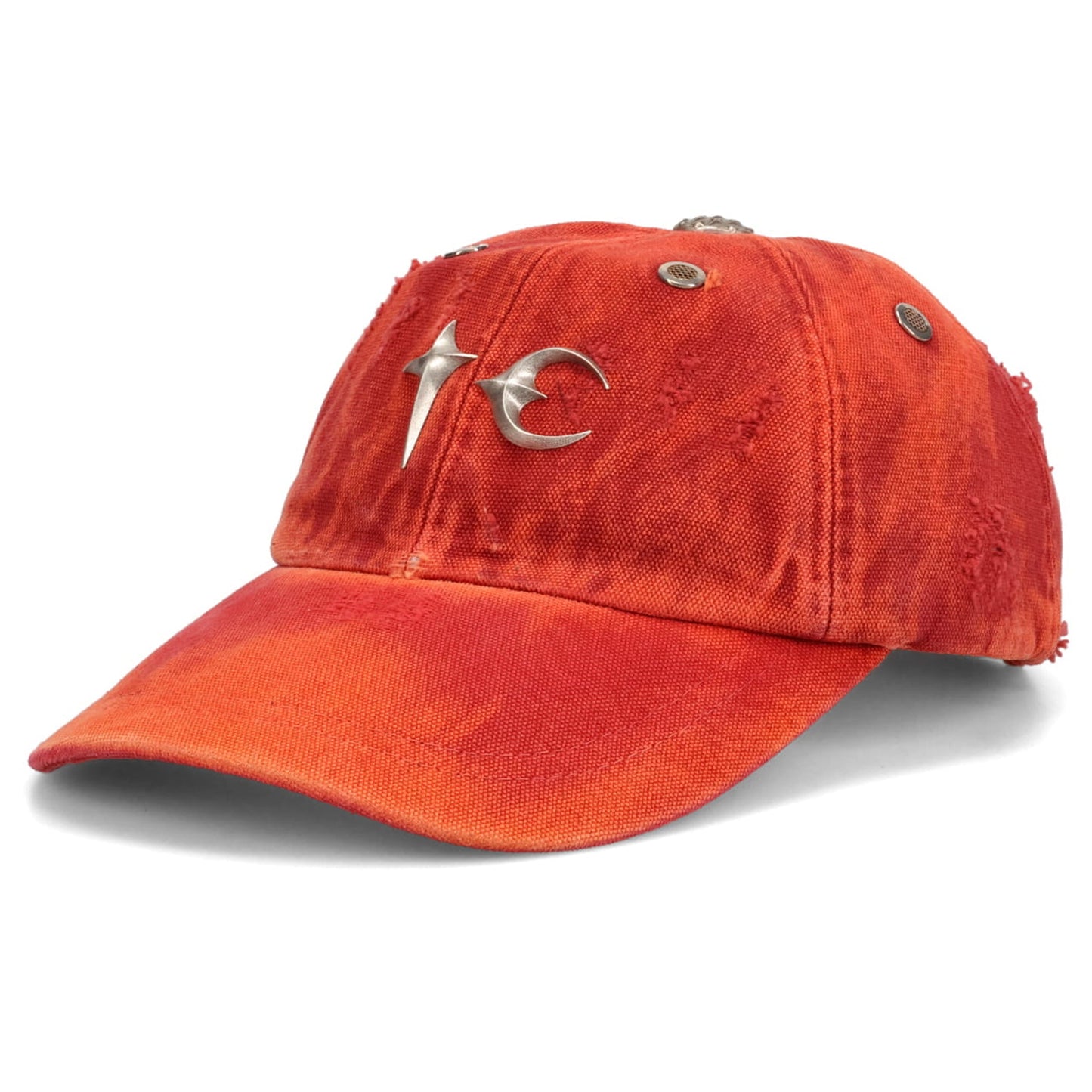 TC TWO TONE WASHED CAP / RED