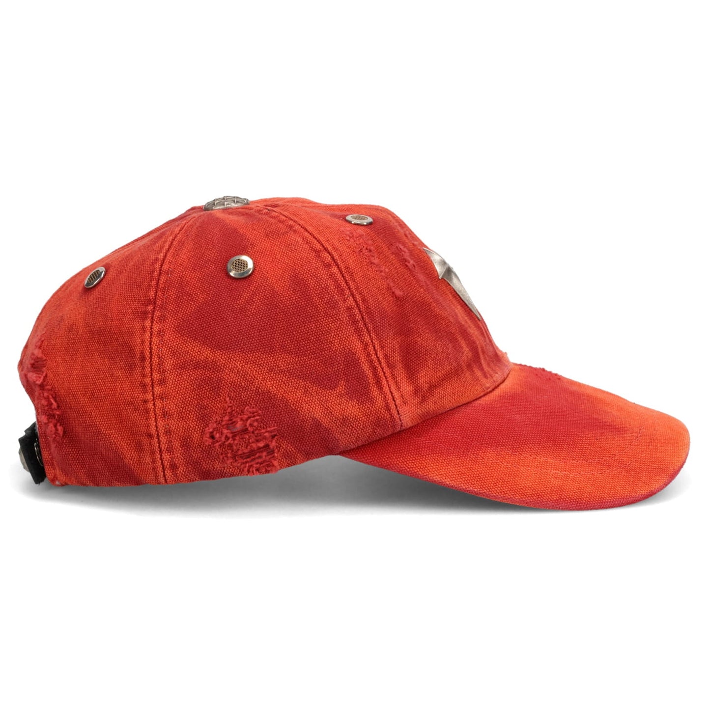 TC TWO TONE WASHED CAP / RED