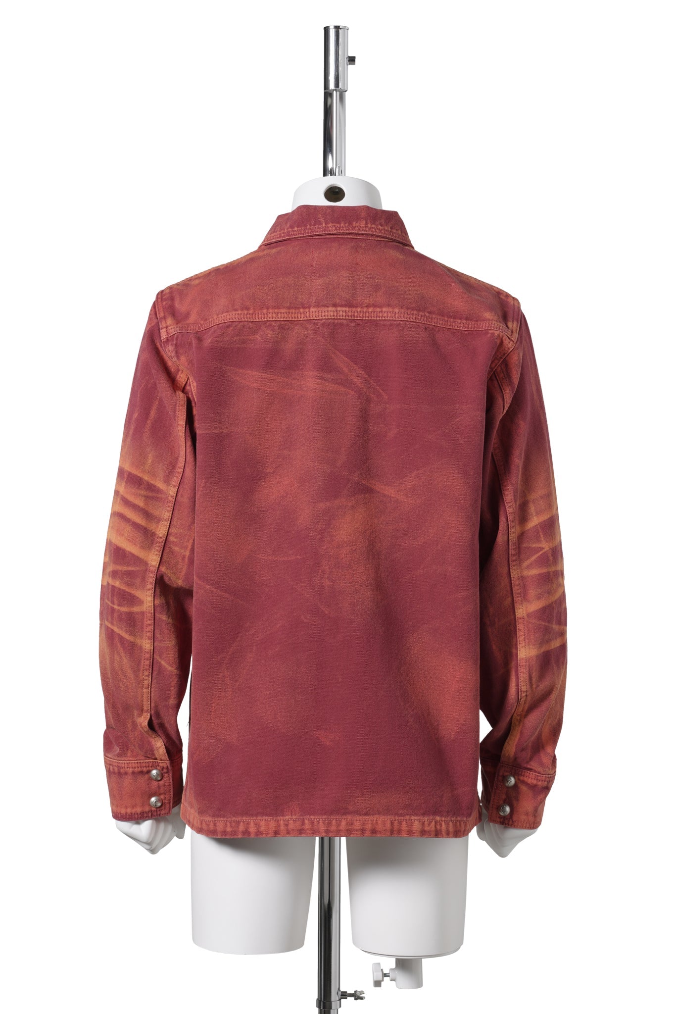 TC TWO TONE WASHED SHIRT / RED