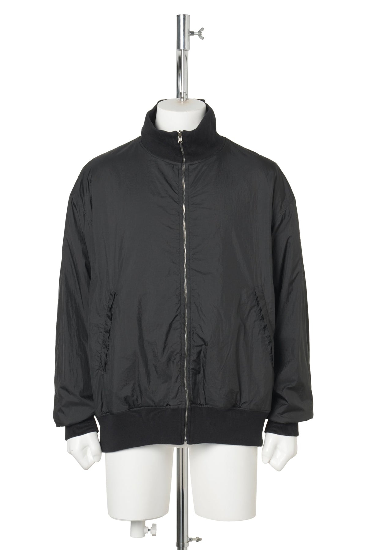 REVERSIBLE TRACK JACKET / 999:BLACK