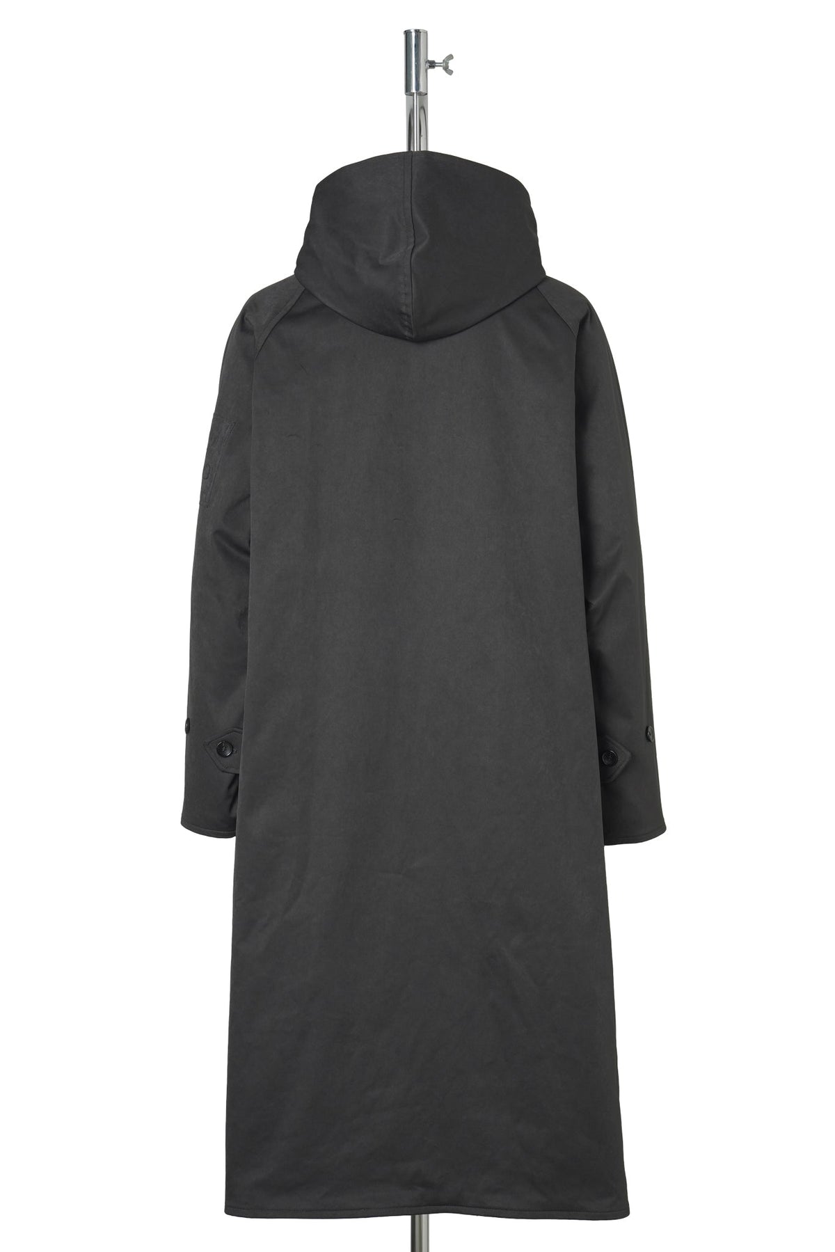 HOODED COAT / 999:BLACK