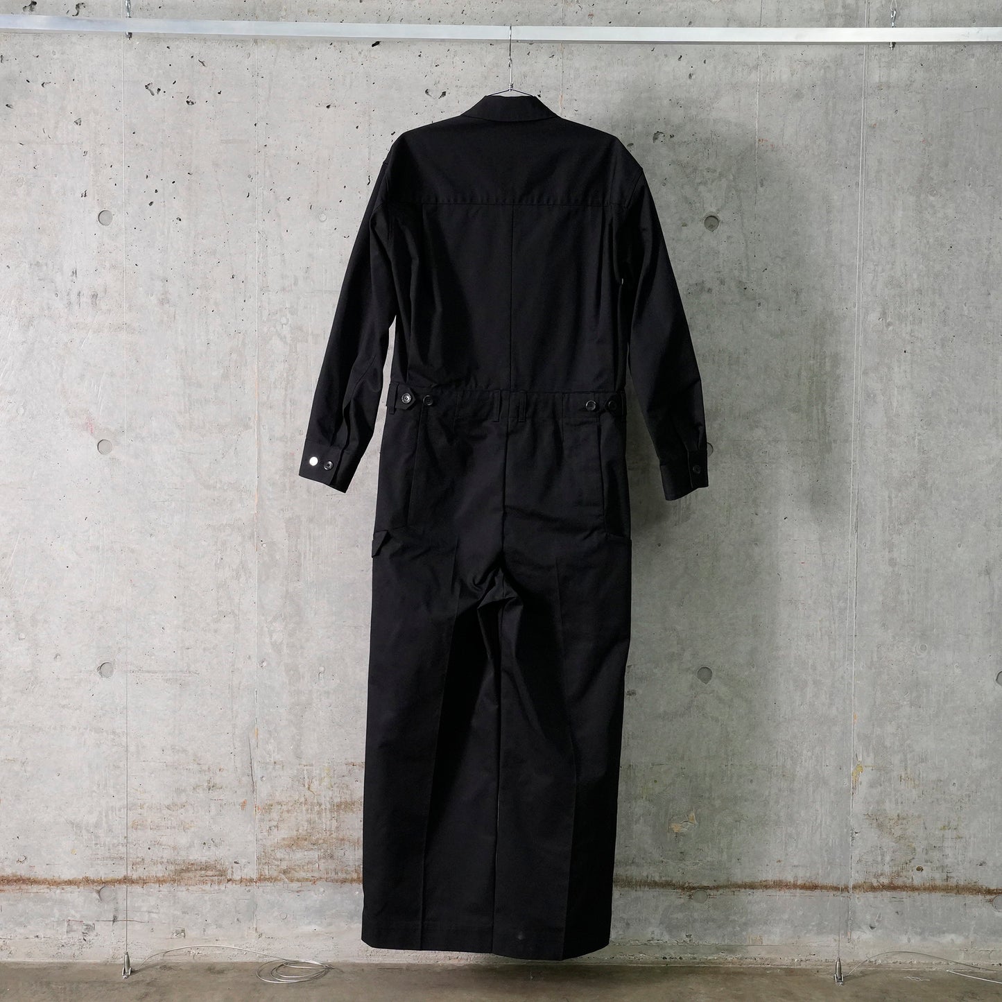 TAILORED COVERALLS ARTIST WARDROBE/ATARU SATO / BLACK