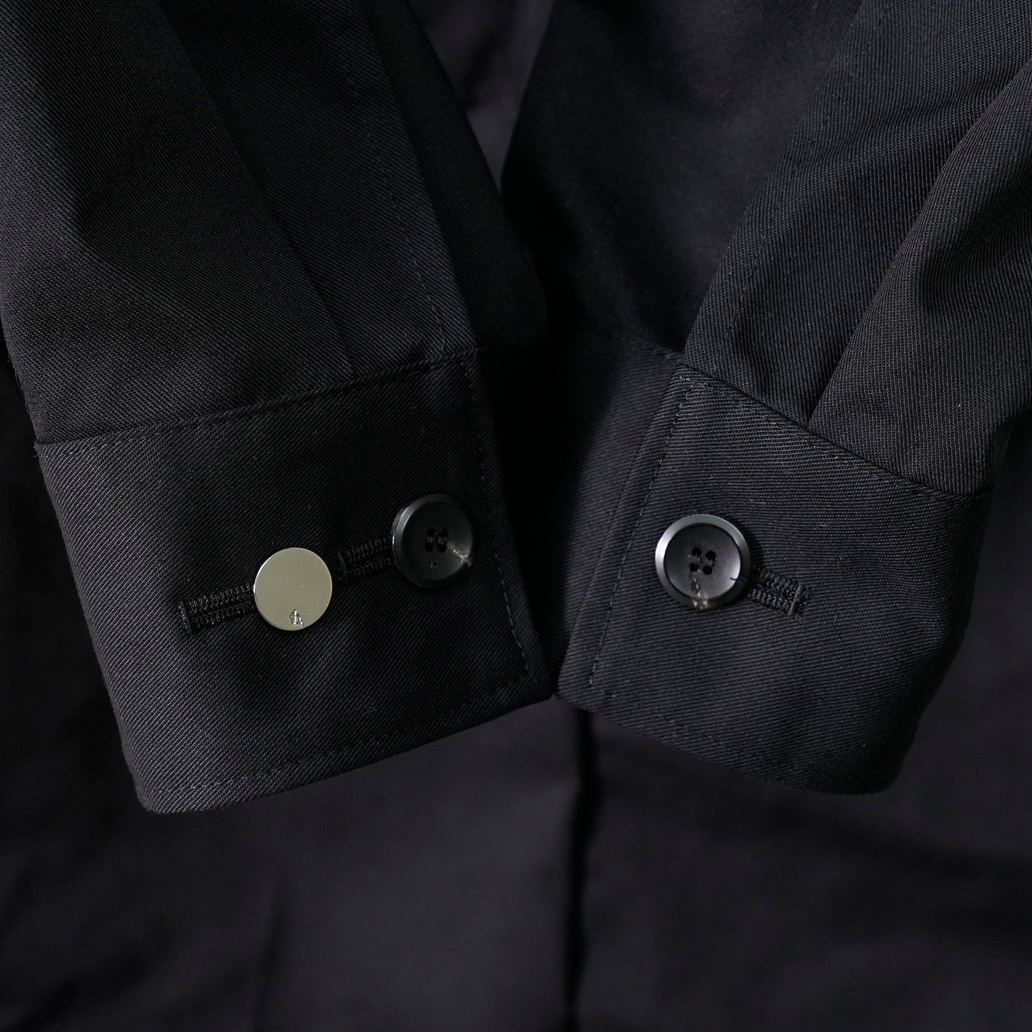 TAILORED COVERALLS ARTIST WARDROBE/ATARU SATO / BLACK