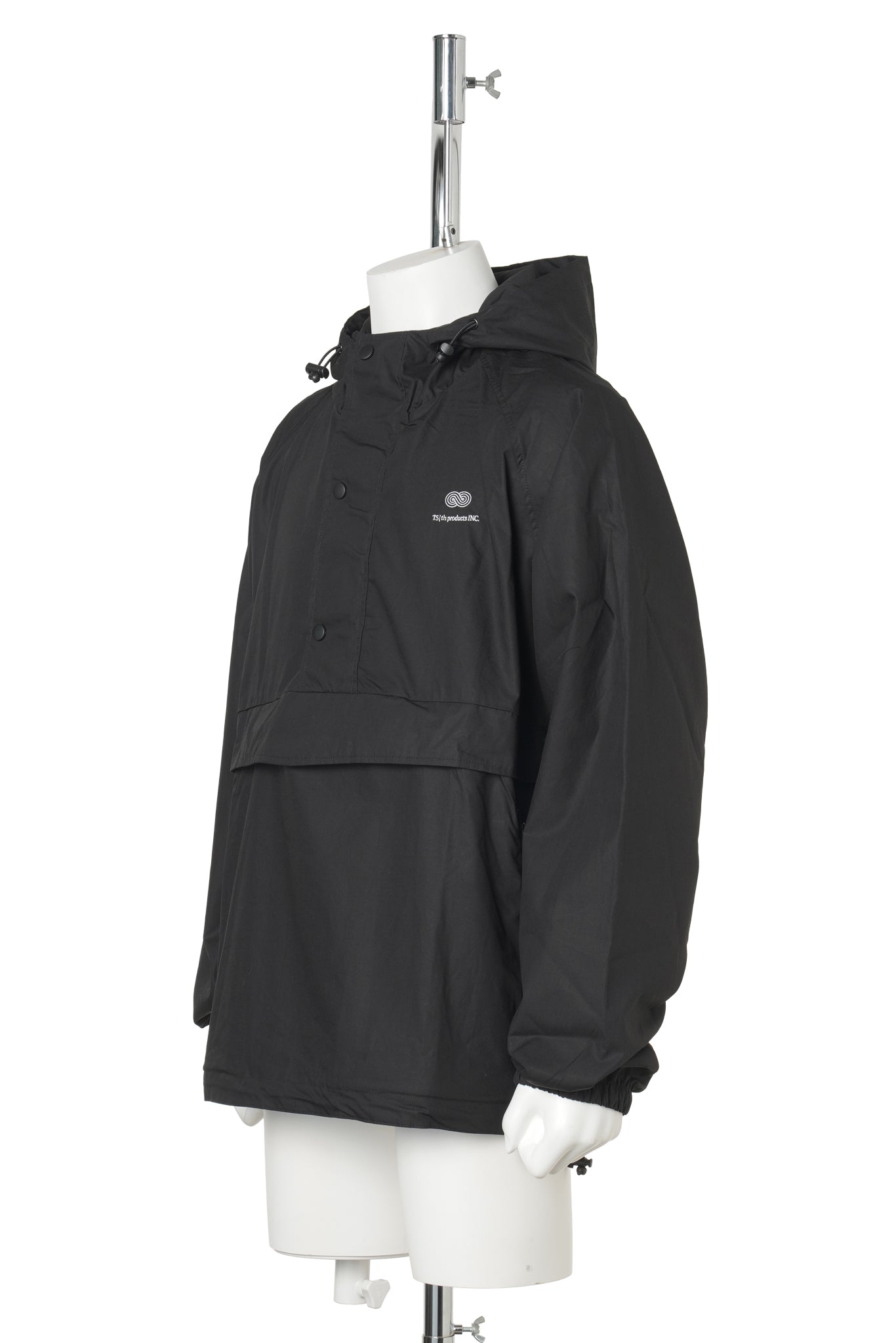 GRAPHIC PRINT BLOUSON / BLACK