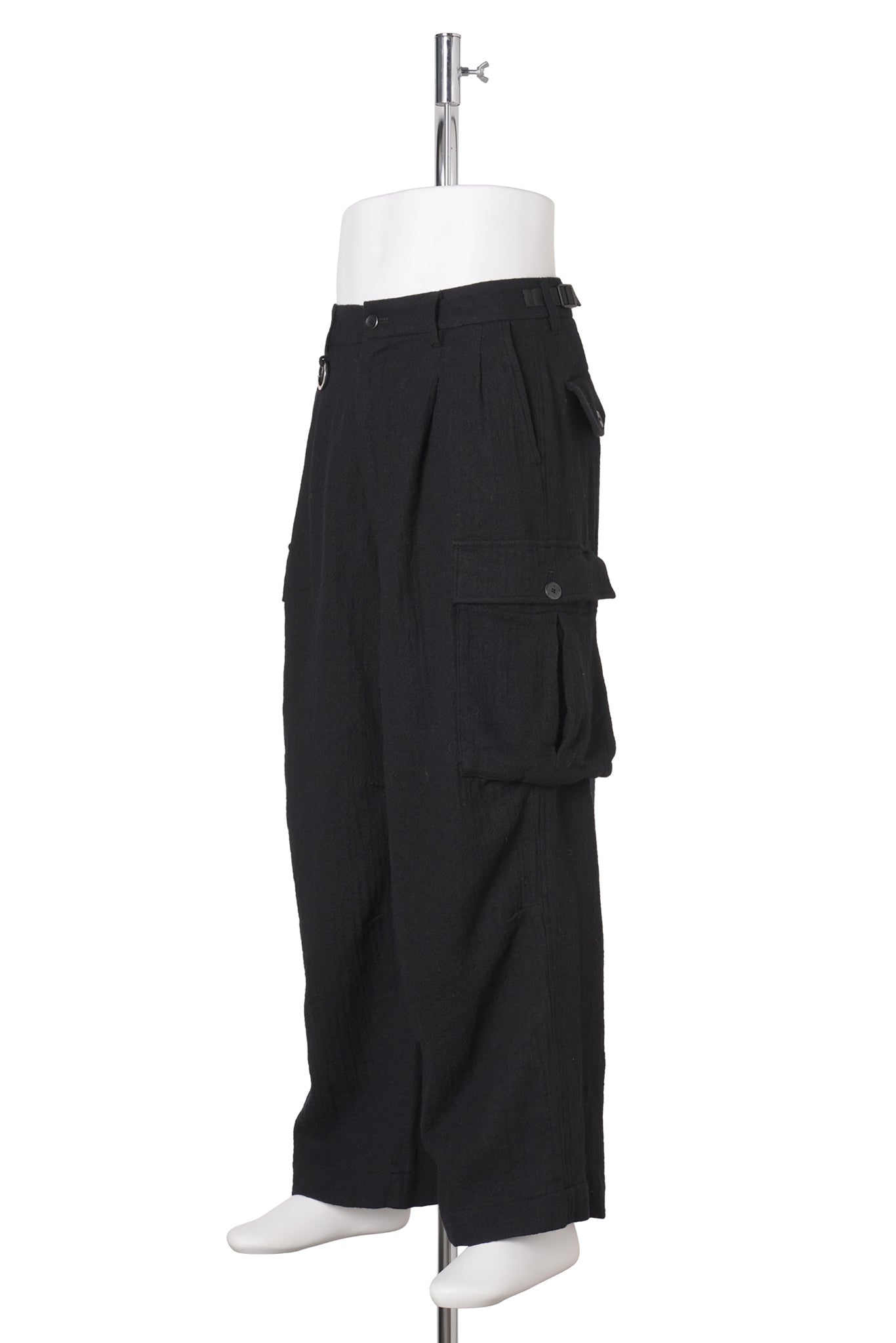 NERDRUM/CARGO PANTS / BLACK