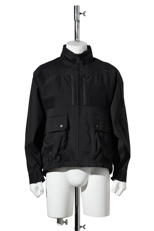 CAP SHOULDER BLOUSON / BLACK