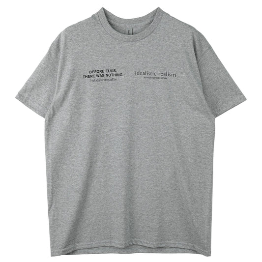 SLOGAN T-SHIRT / GRAY