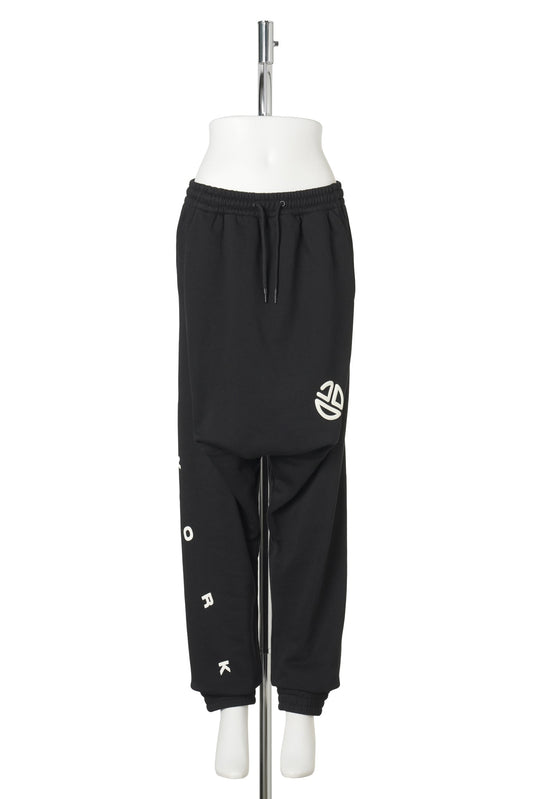 UPSIDE DOWN SWEATPANT / BLACK