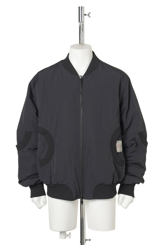 REVERSIBLE POCKET JACKET / BLACK/BLACK