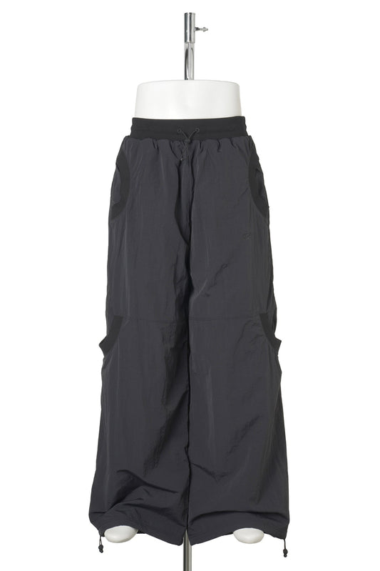 REVERSIBLE POCKET PANT / BLACK/BLACK