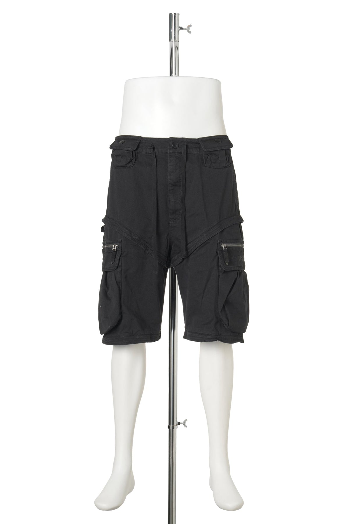 CONVERTIBLE CARGO PANT / BLACK