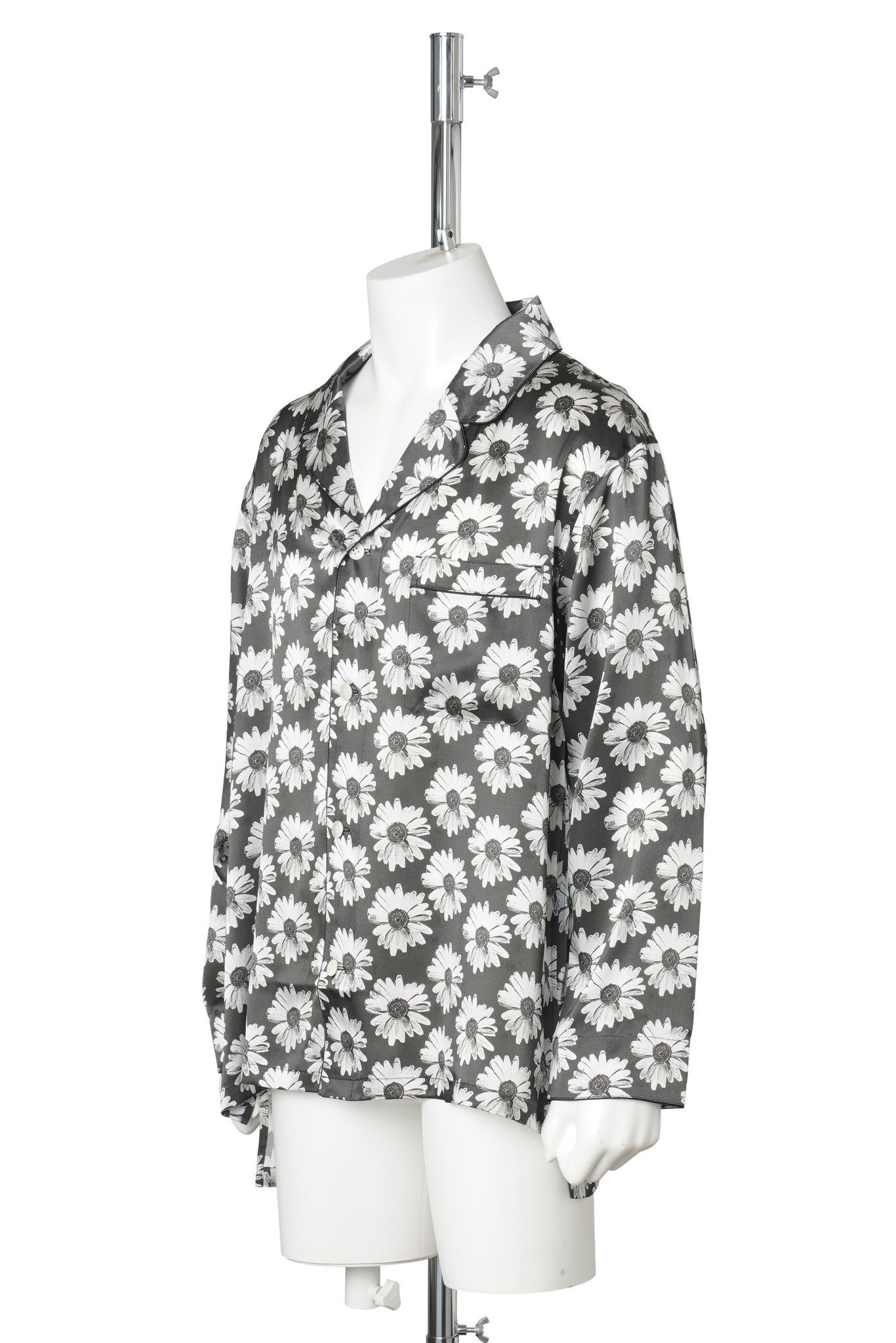 SILK PAJAMAS LONG-SLEEVE / DAISY