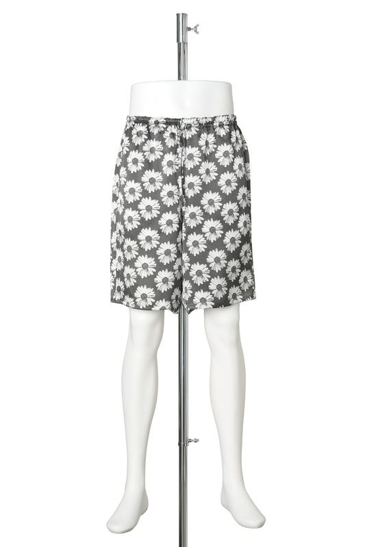 SILK PAJAMAS SHORTS / DAISY
