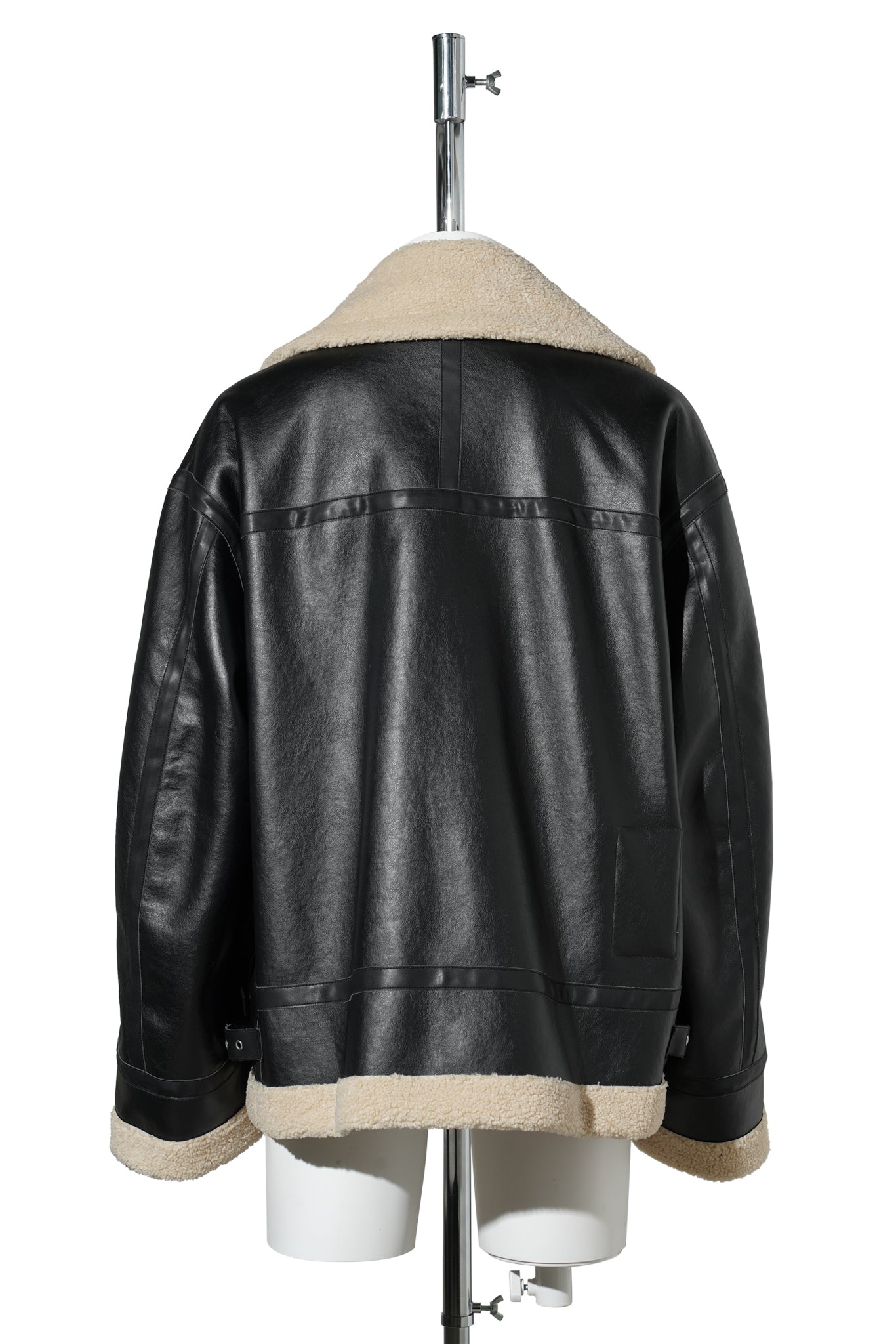 FAUX FUR SACK JACKET / 006:BLACK