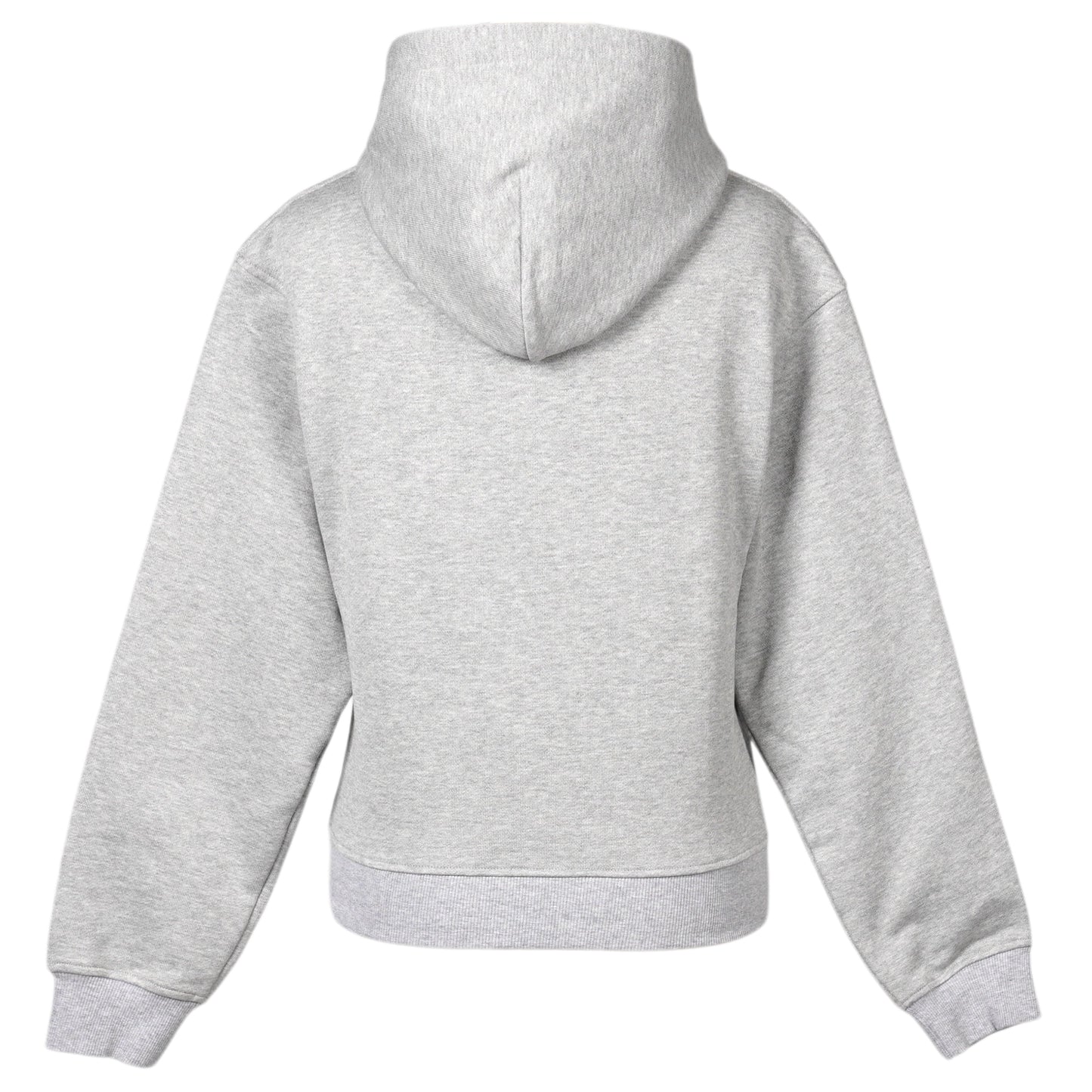 GRAY RUCHED ZIP HOODIE / GRAY