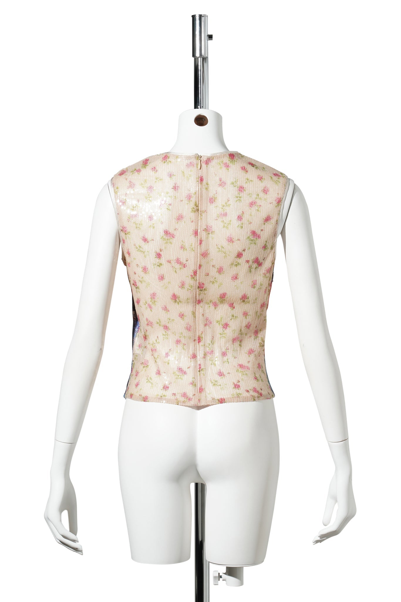 SEQUIN GAME PRINT TANK TOP / MULTI COLOR