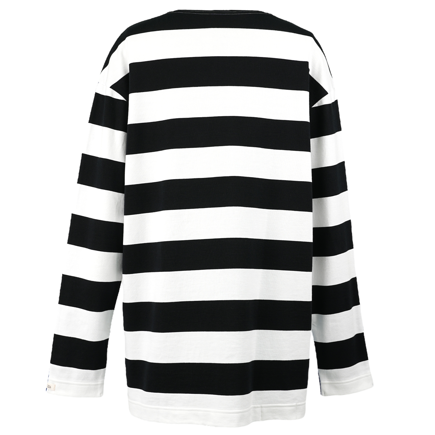 G.F.G.S DOUBLE SIDED STRIPED SHIRT 2 / SAXE BLUE/BLACK/WHITE