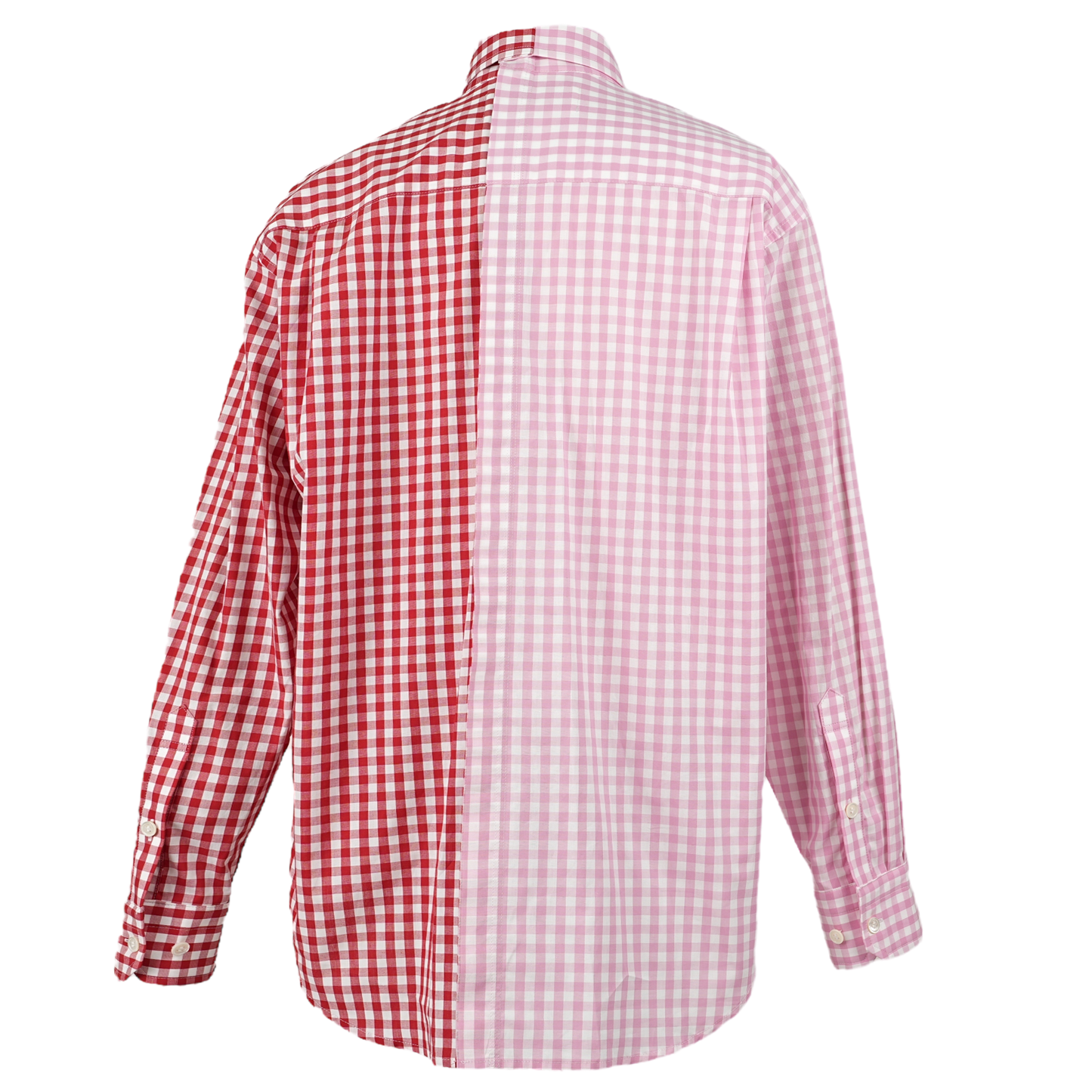 2 GINGHAM SHIRT / PINK/RED