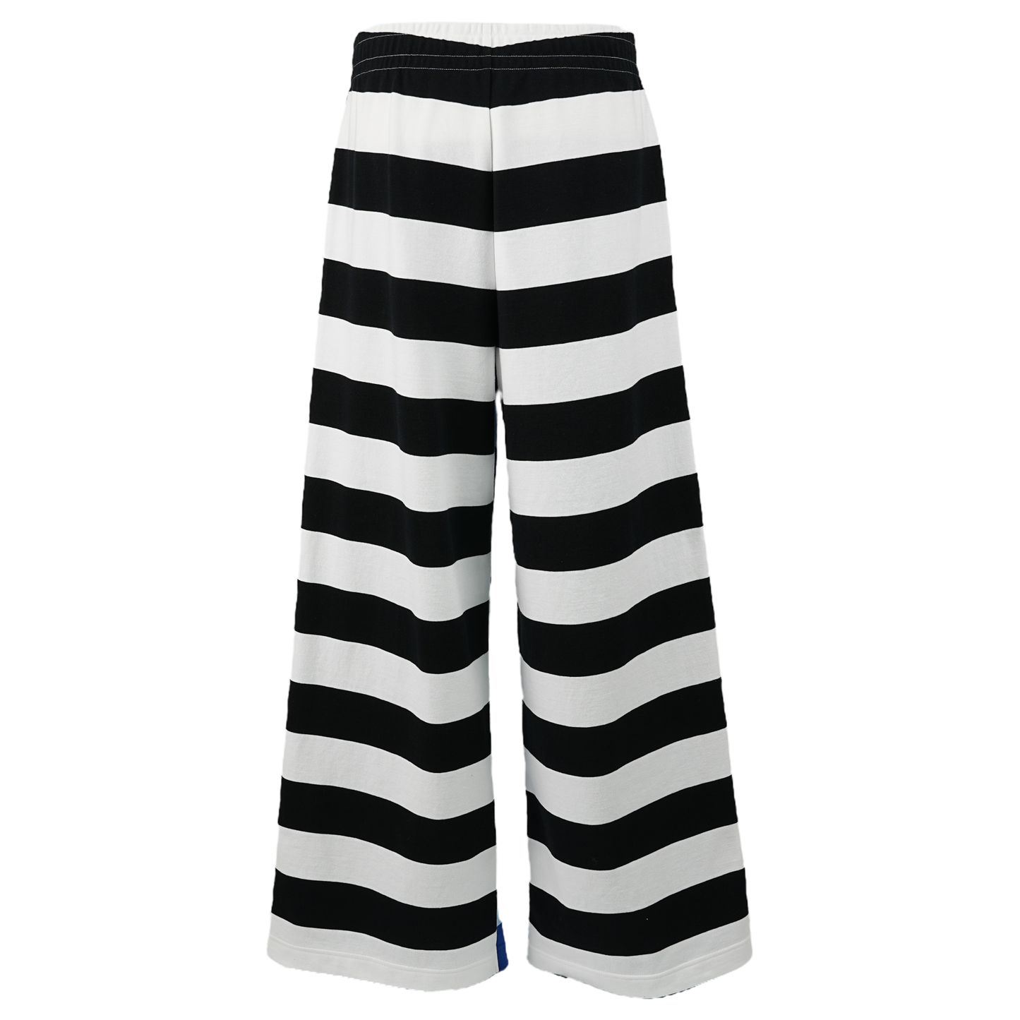 G.F.G.S DOUBLE SIDED STRIPED TROUSERS 2 / SAXE BLUE/BLACK/WHITE