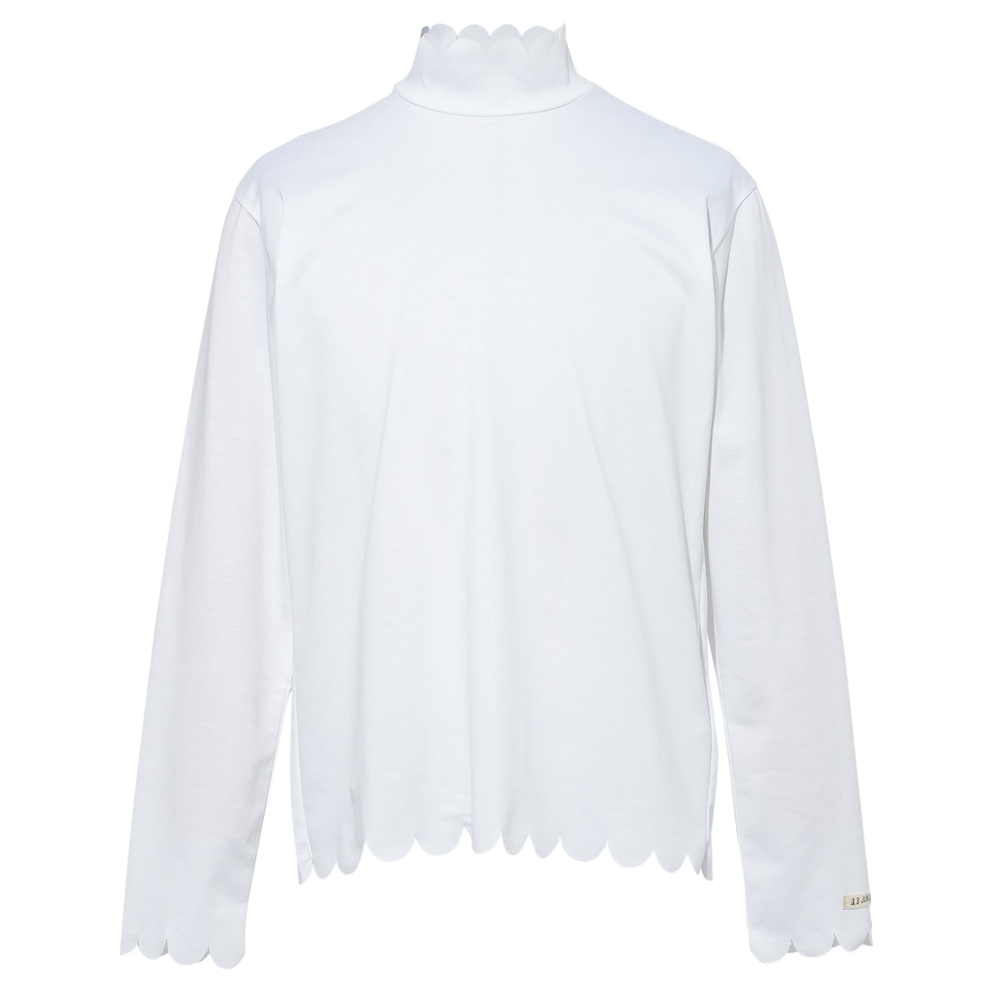 SPEECH BUBBLES TURTLENECK / WHITE