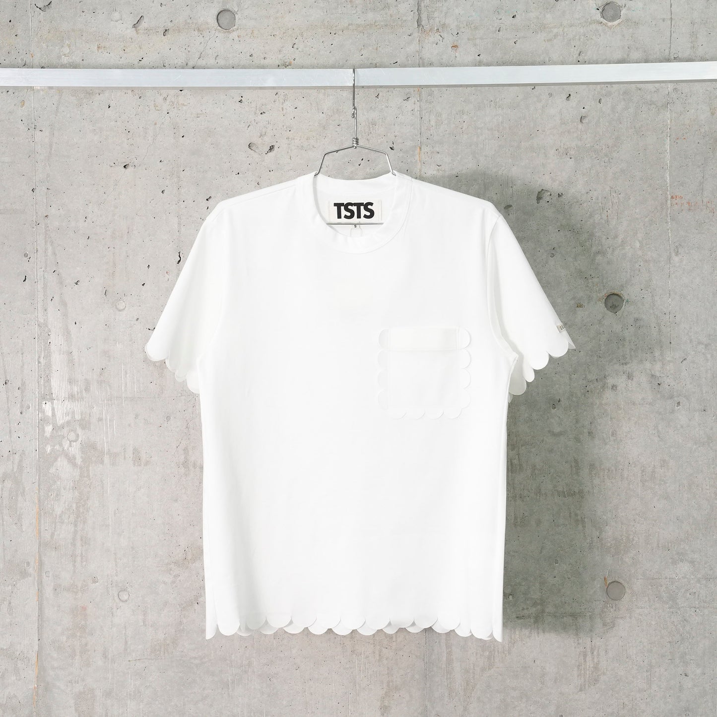 SPEECH BUBBLES POCKET T-SHIRT / WHITE