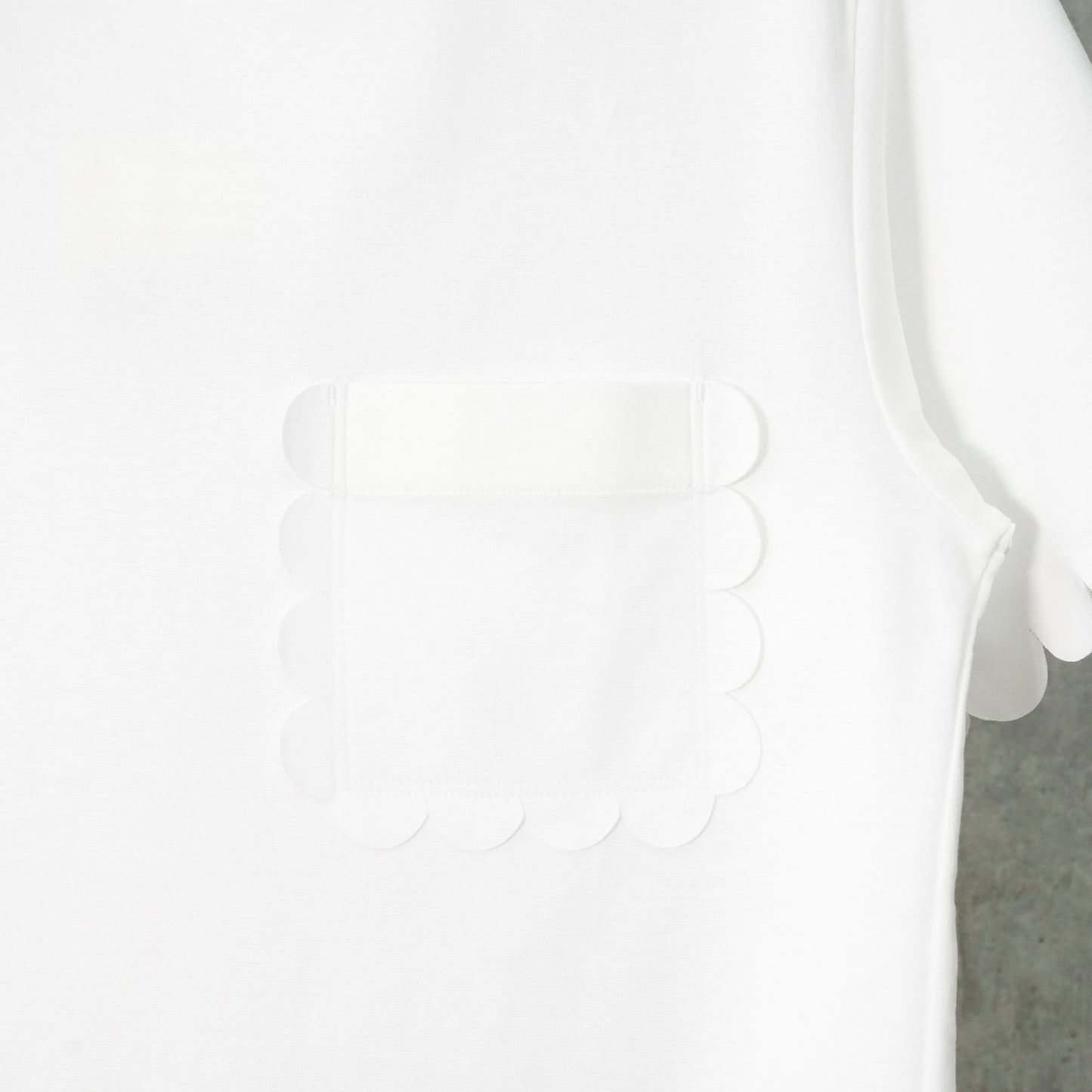 SPEECH BUBBLES POCKET T-SHIRT / WHITE