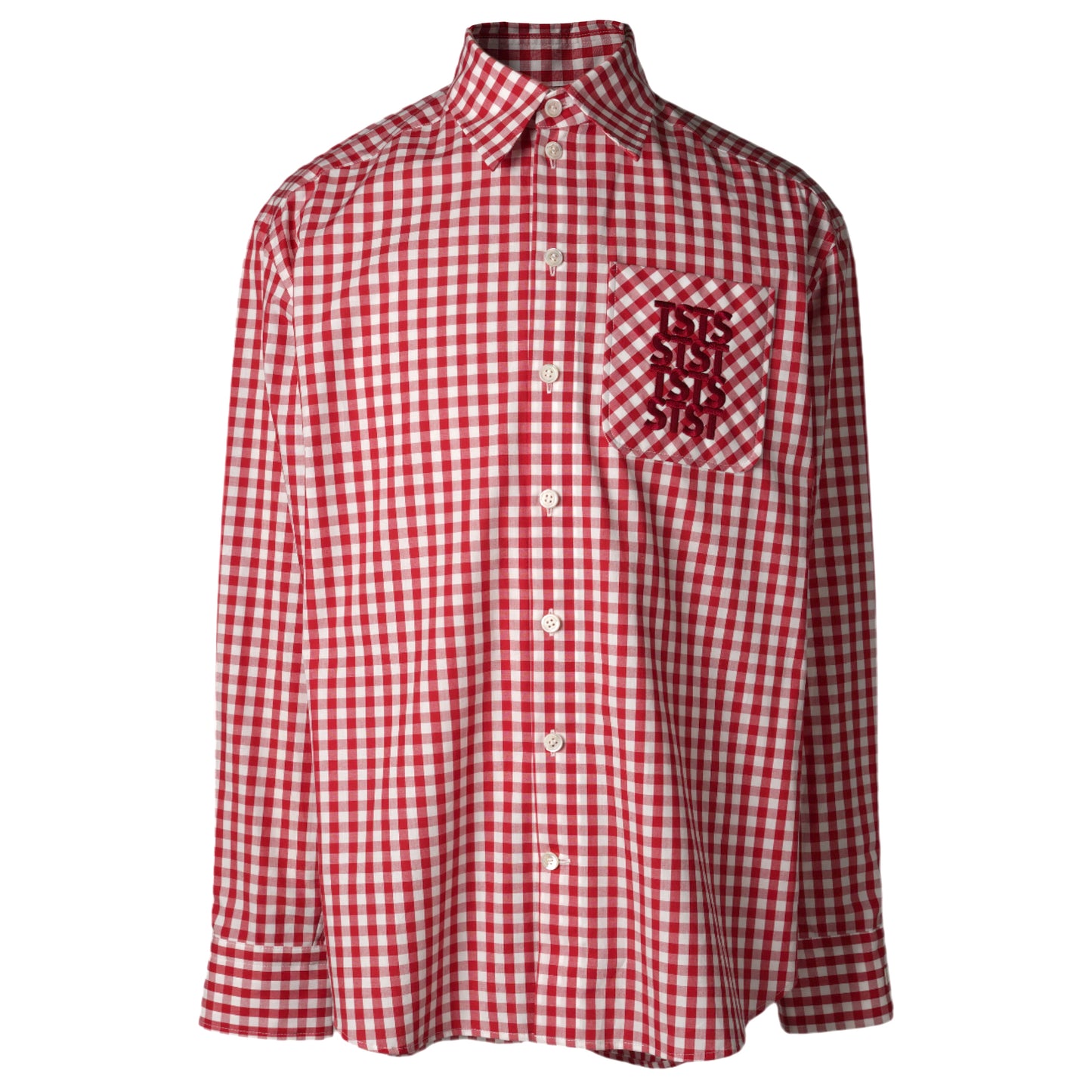 TSTS GINGHAM SHIRT / RED GINGHAM