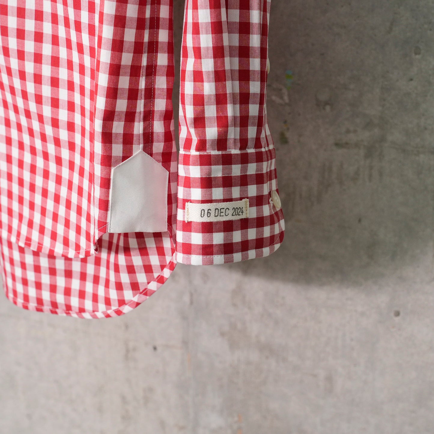 TSTS GINGHAM SHIRT / RED GINGHAM