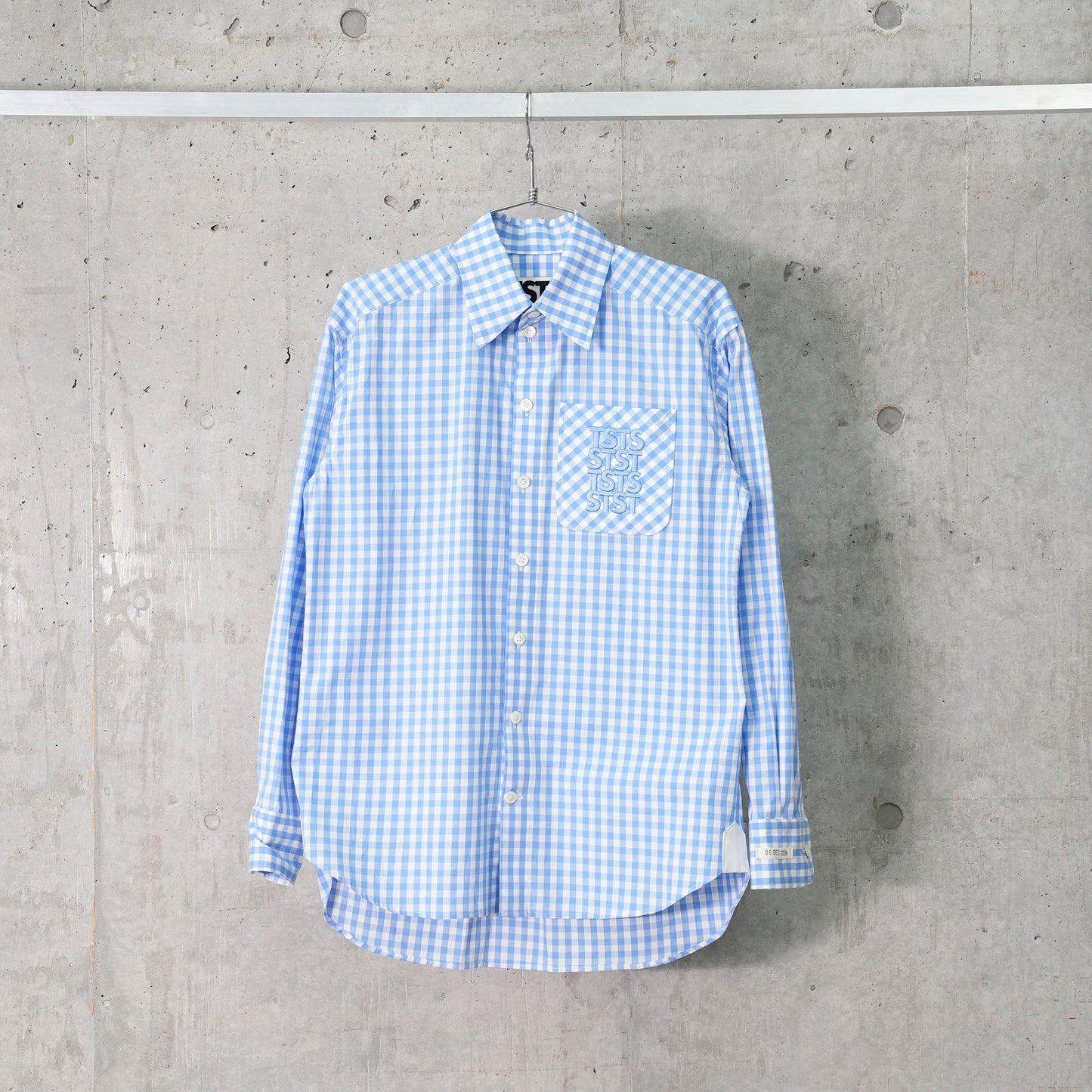 TSTS GINGHAM SHIRT / SAXE BLUE GINGHAM