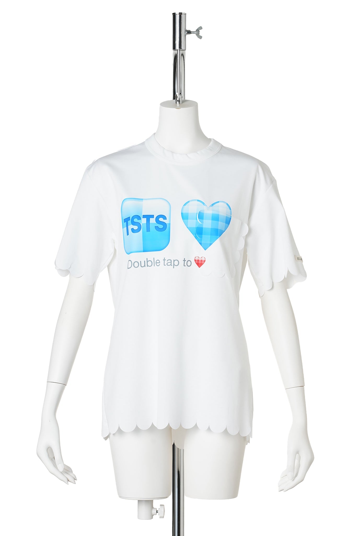 SPEECH BUBBLES POCKET T-SHIRT / TSTS EMOJI ON WHITE