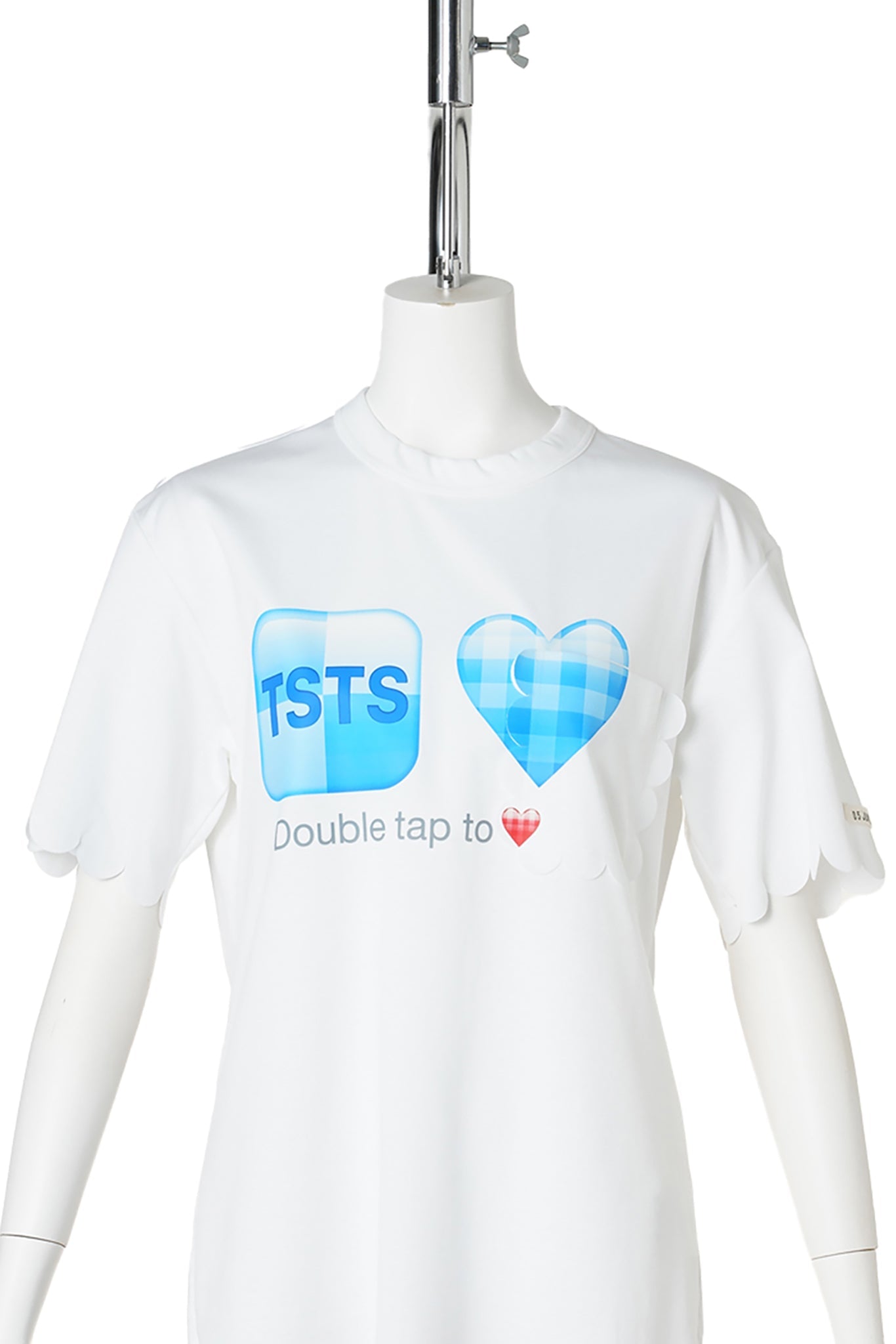 SPEECH BUBBLES POCKET T-SHIRT / TSTS EMOJI ON WHITE