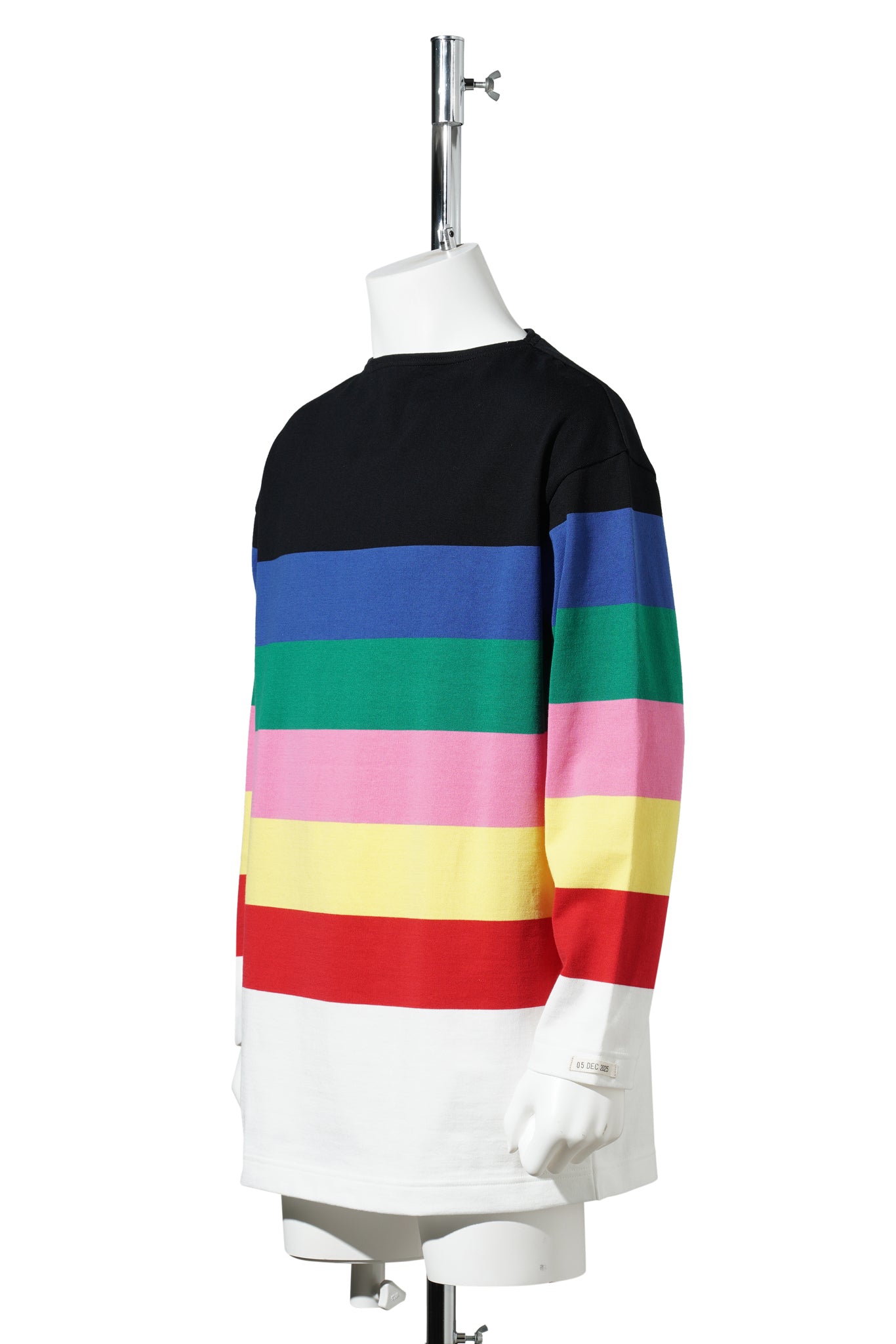 ORGANIC COTTON G.F.G.S. MULTI STRIPED SHIRT / MULTI STRIPE