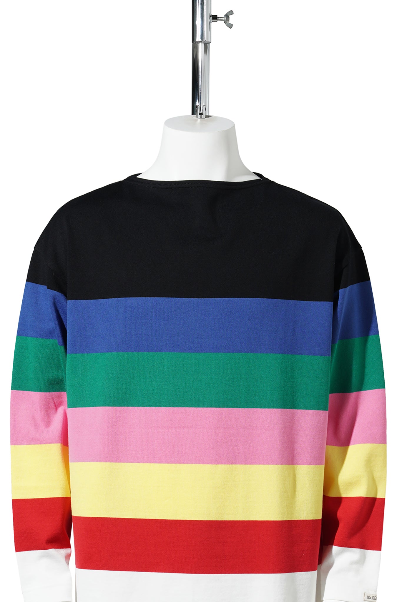 ORGANIC COTTON G.F.G.S. MULTI STRIPED SHIRT / MULTI STRIPE