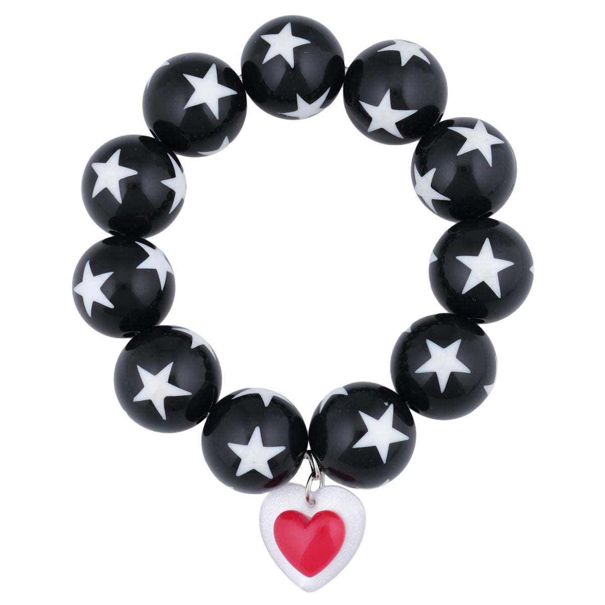 STARS AND STARS BRACELET / BLACK