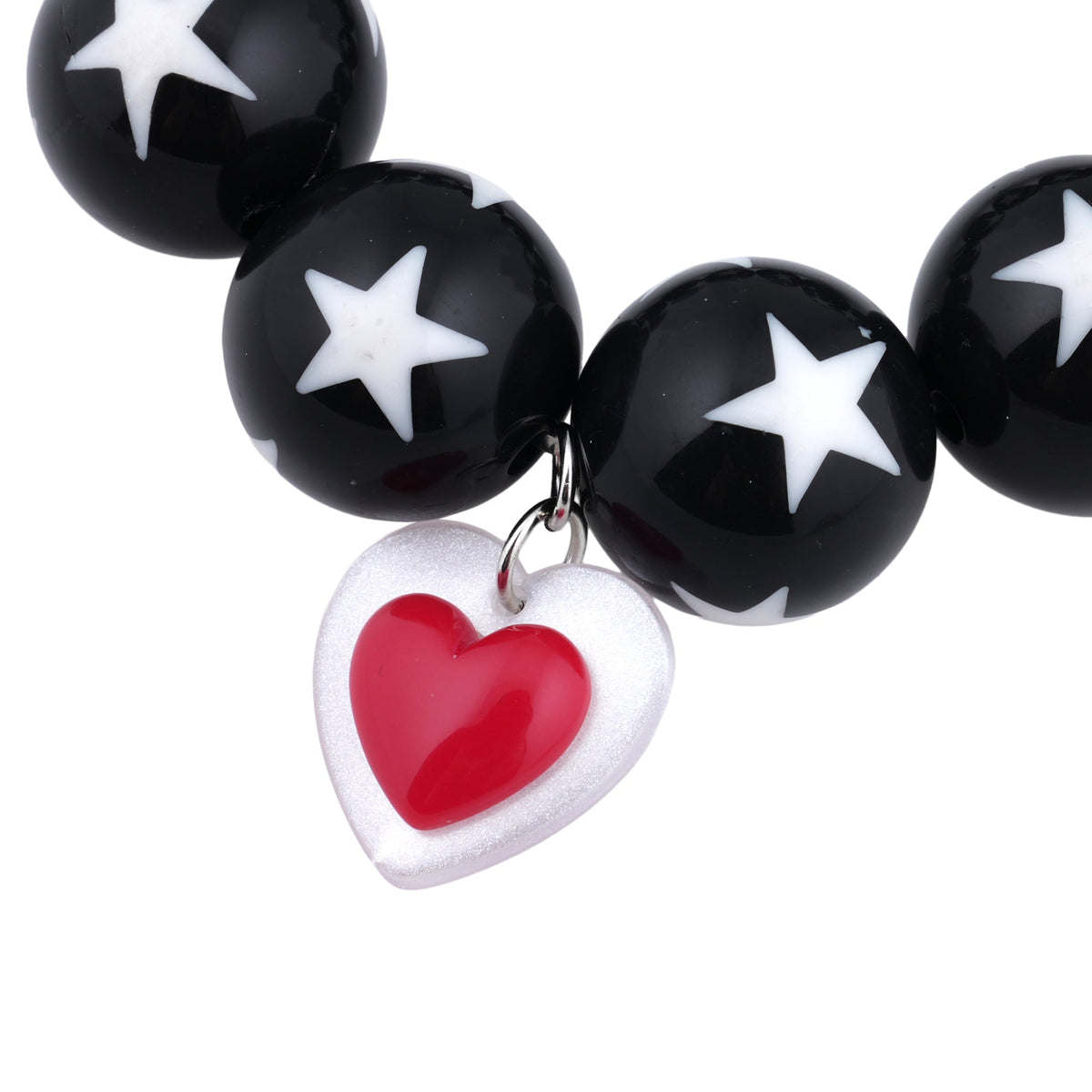 STARS AND STARS BRACELET / BLACK