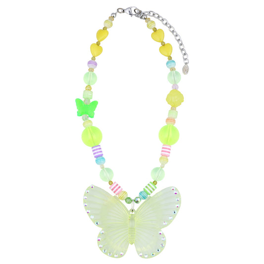 BUTTERFLY BRIT NECKLACE / GREEN