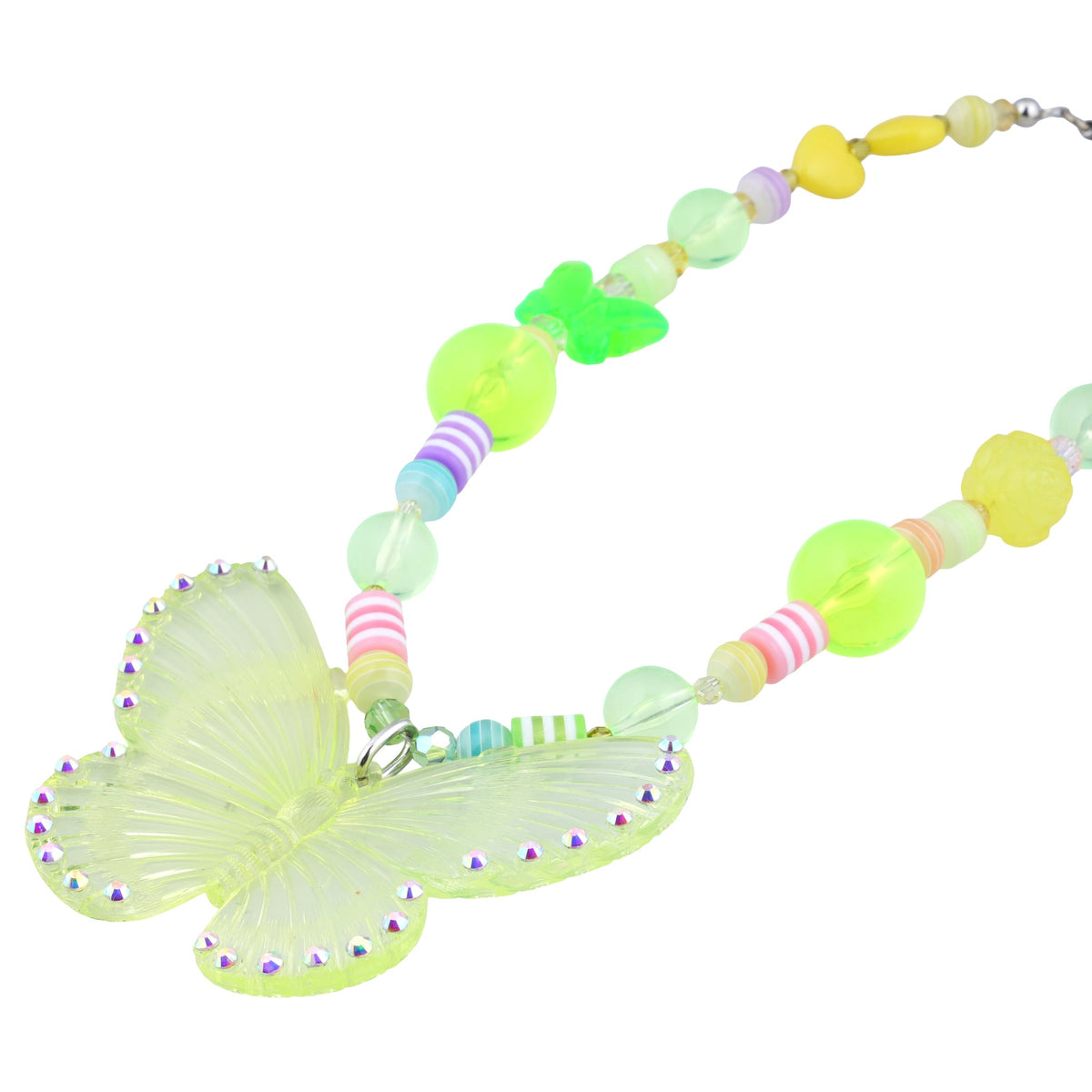 BUTTERFLY BRIT NECKLACE / GREEN