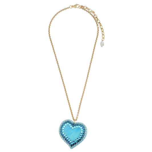 SECRET CRUSH NECKLACE / BLUE