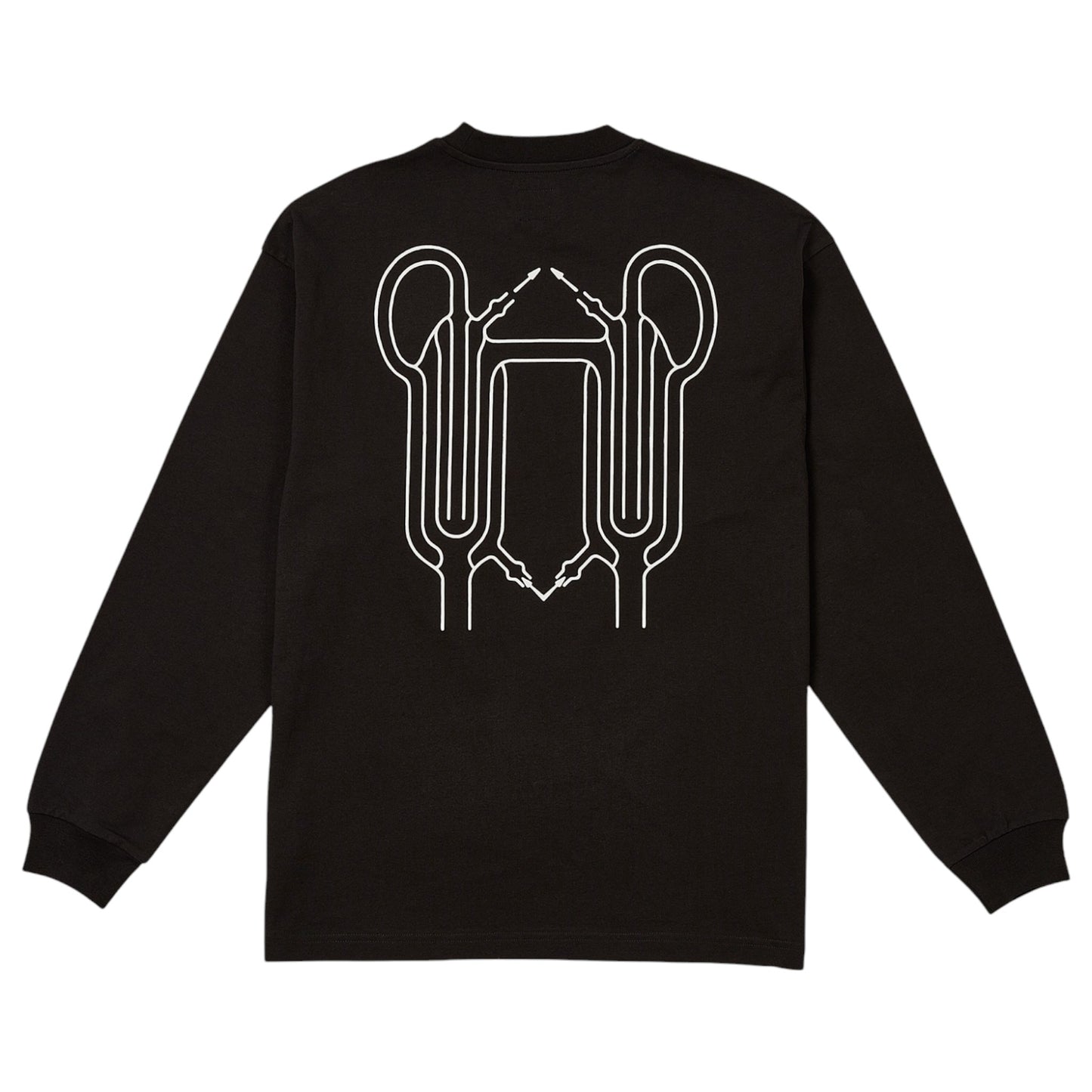 TTT WINTER GLASSWORKS LONGSLEEVE / BLACK