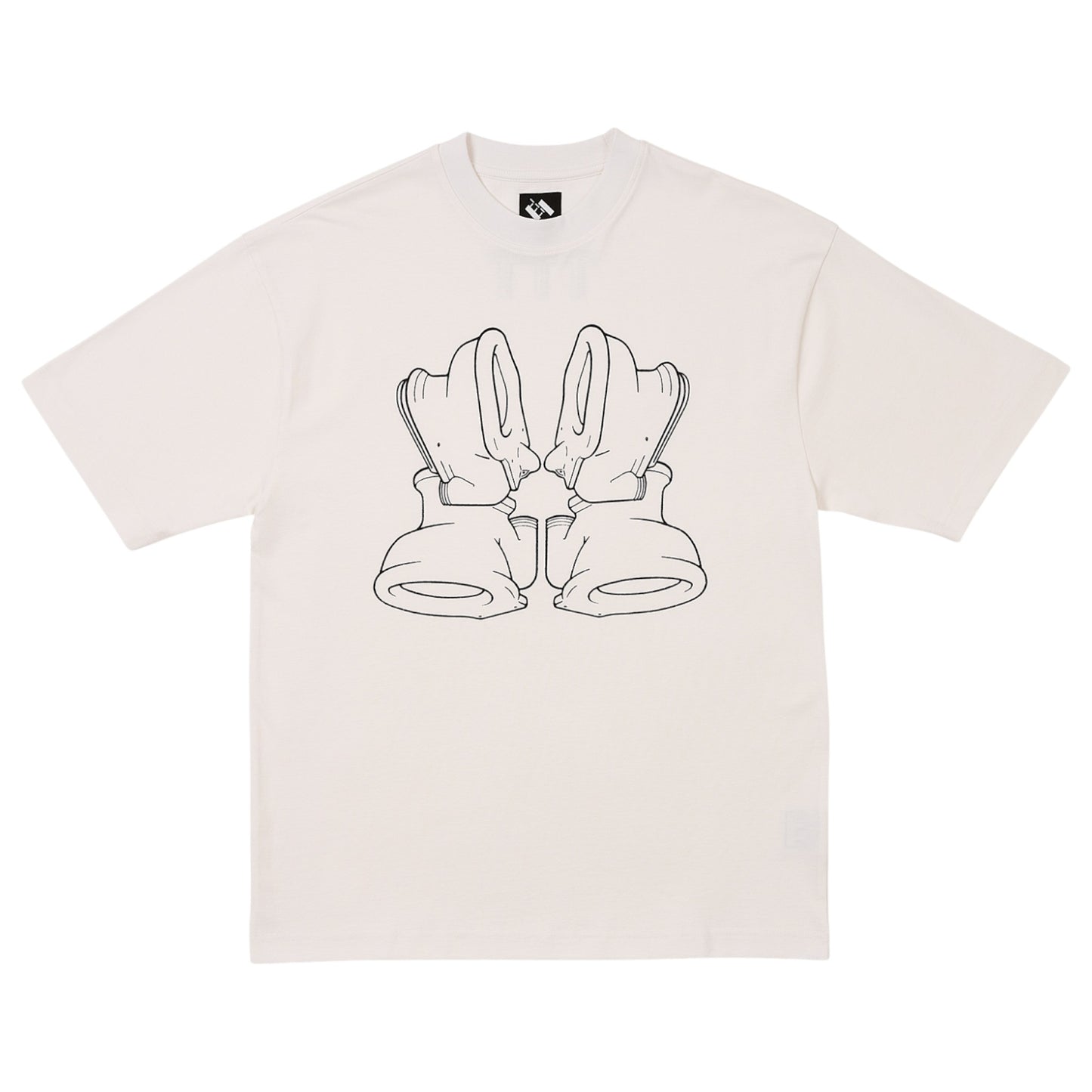 TTT SANITARY DATE T-SHIRT / WHITE