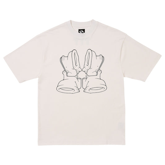 TTT SANITARY DATE T-SHIRT / WHITE