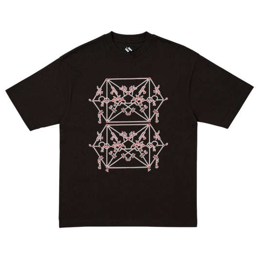 TTT ENVELOPE GOAT T-SHIRT / BLACK