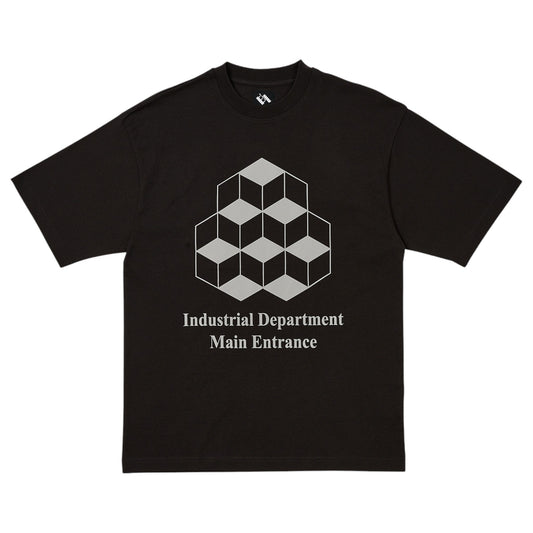 TTT INDUSTRIAL DEPARTMENT T-SHIRT / BLACK