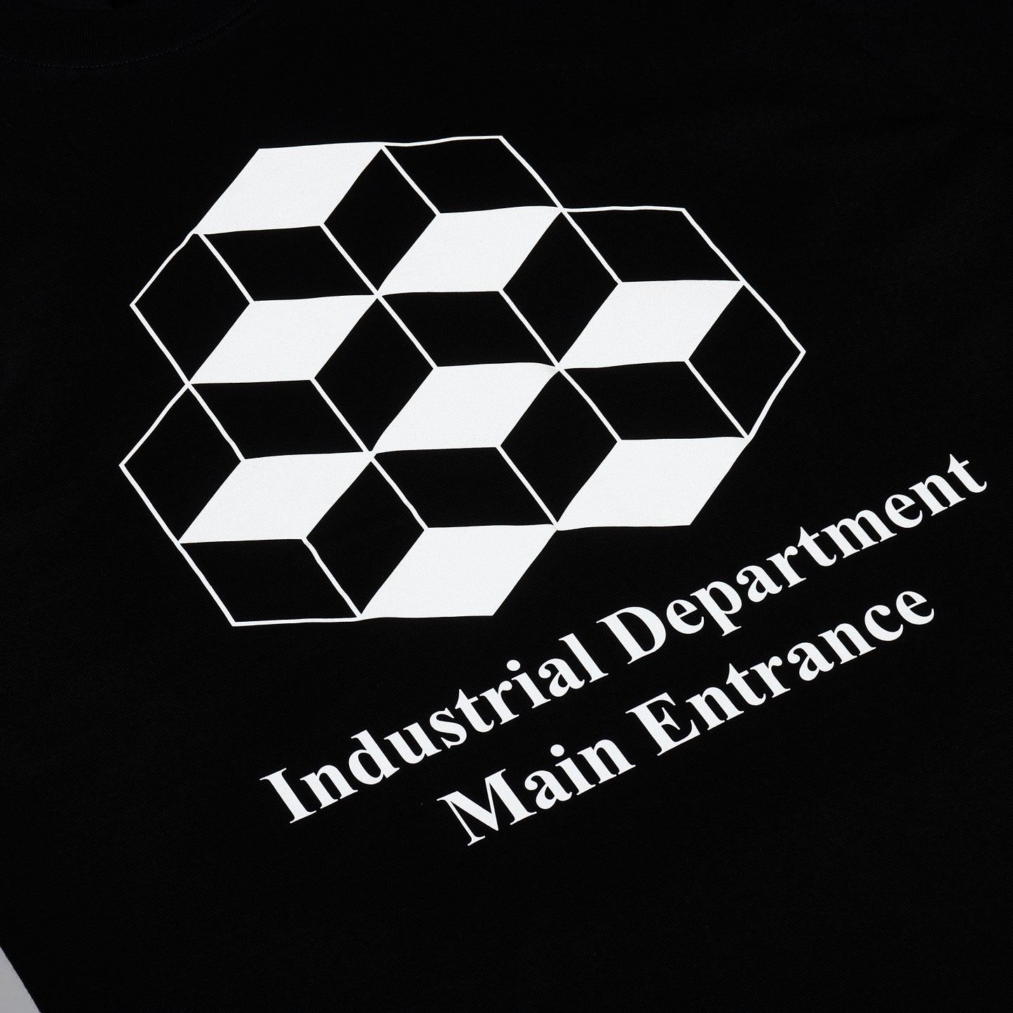 TTT INDUSTRIAL DEPARTMENT T-SHIRT / BLACK