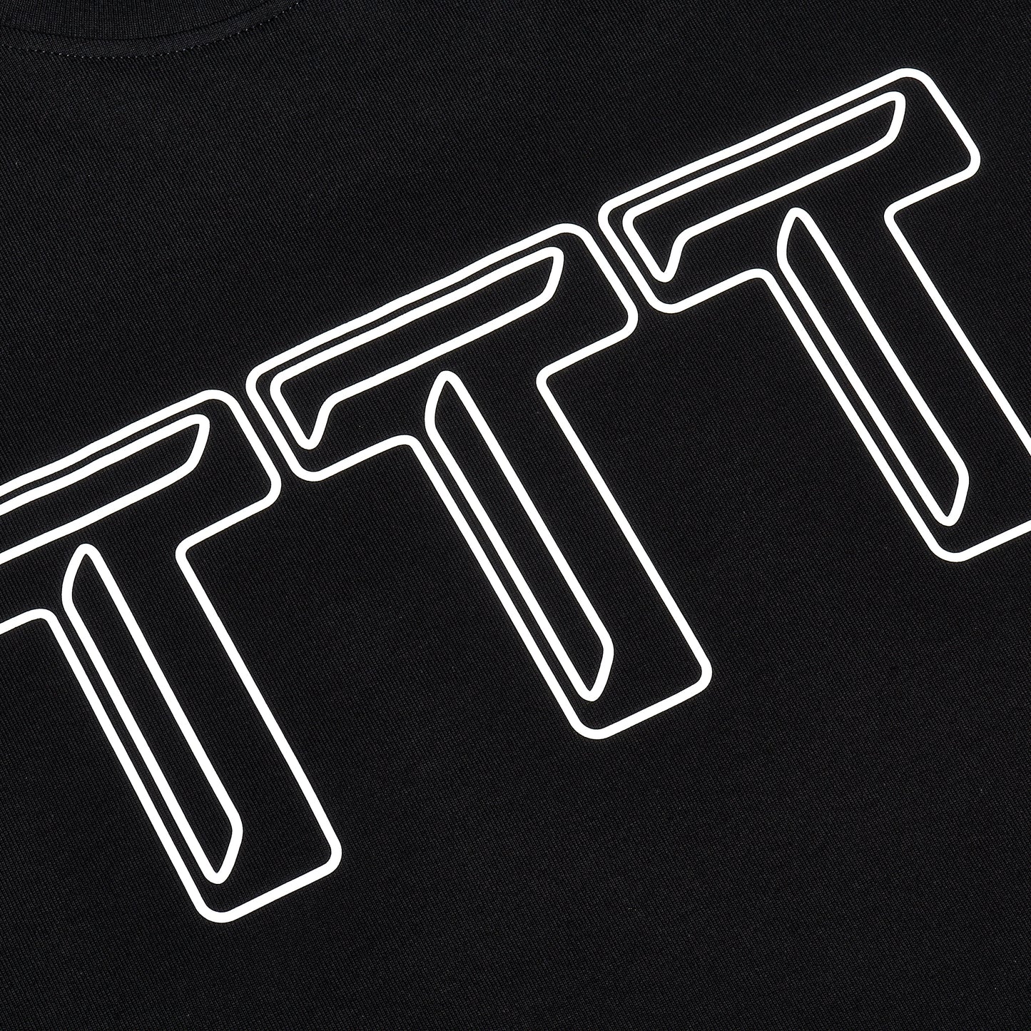 TTT LOGO T-SHIRT / BLACK